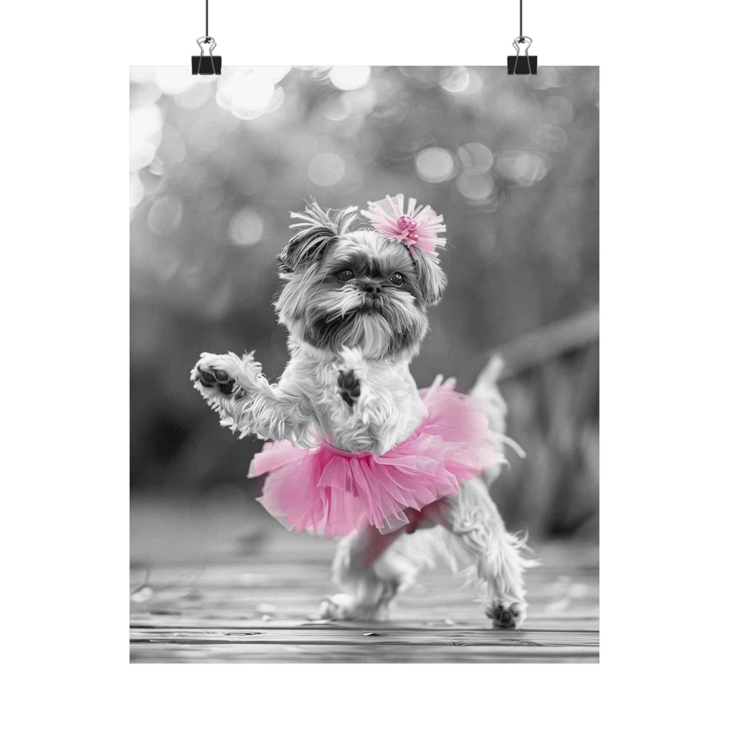 Shih Tzu Tutu, Shih Tzu Wall Art