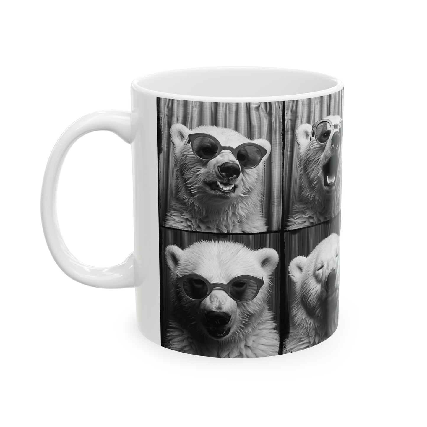 Polar Bear Photo Booth 11oz Mug
