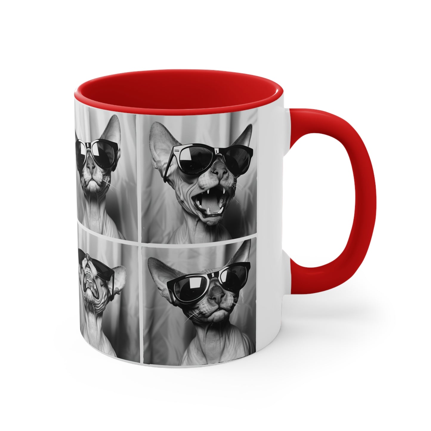 Sphynx Cat Accent Coffee Mug, 11oz