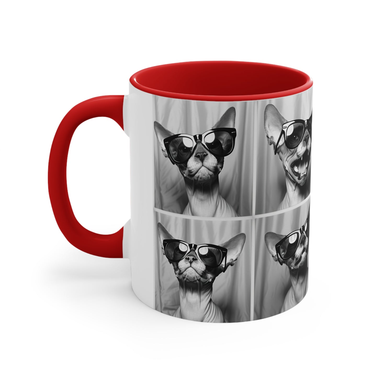Sphynx Cat Accent Coffee Mug, 11oz