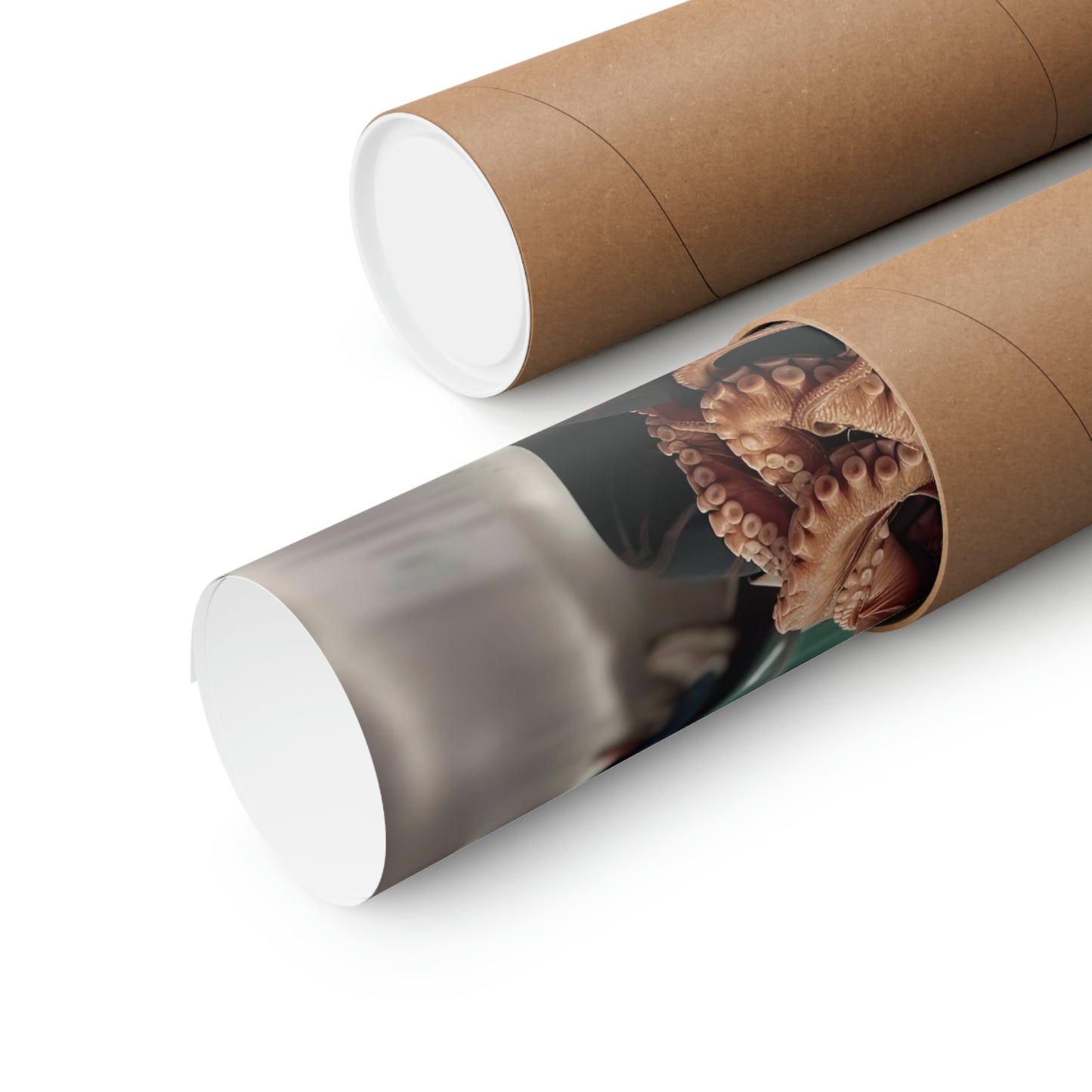 Octopus in NY Subway, Octopus Wall Art