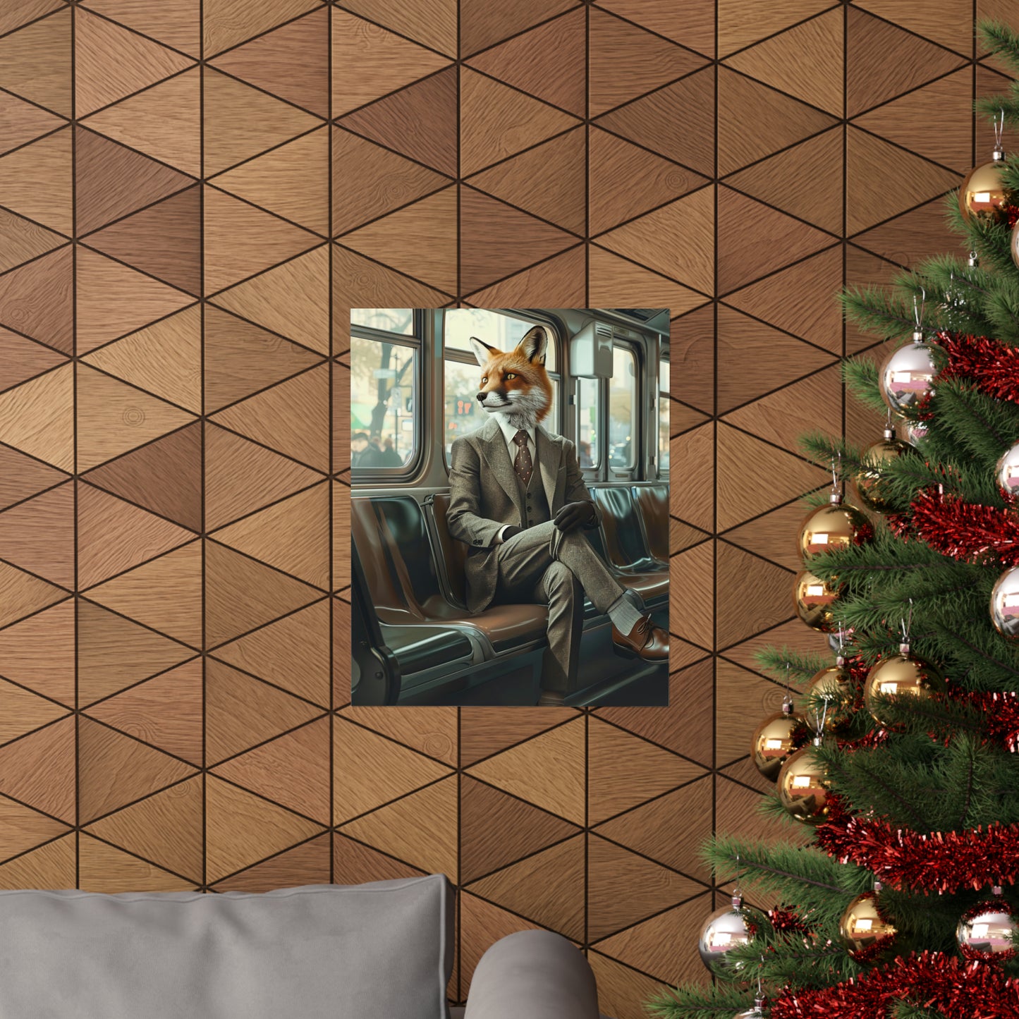 fox Subway, fox Wall Art