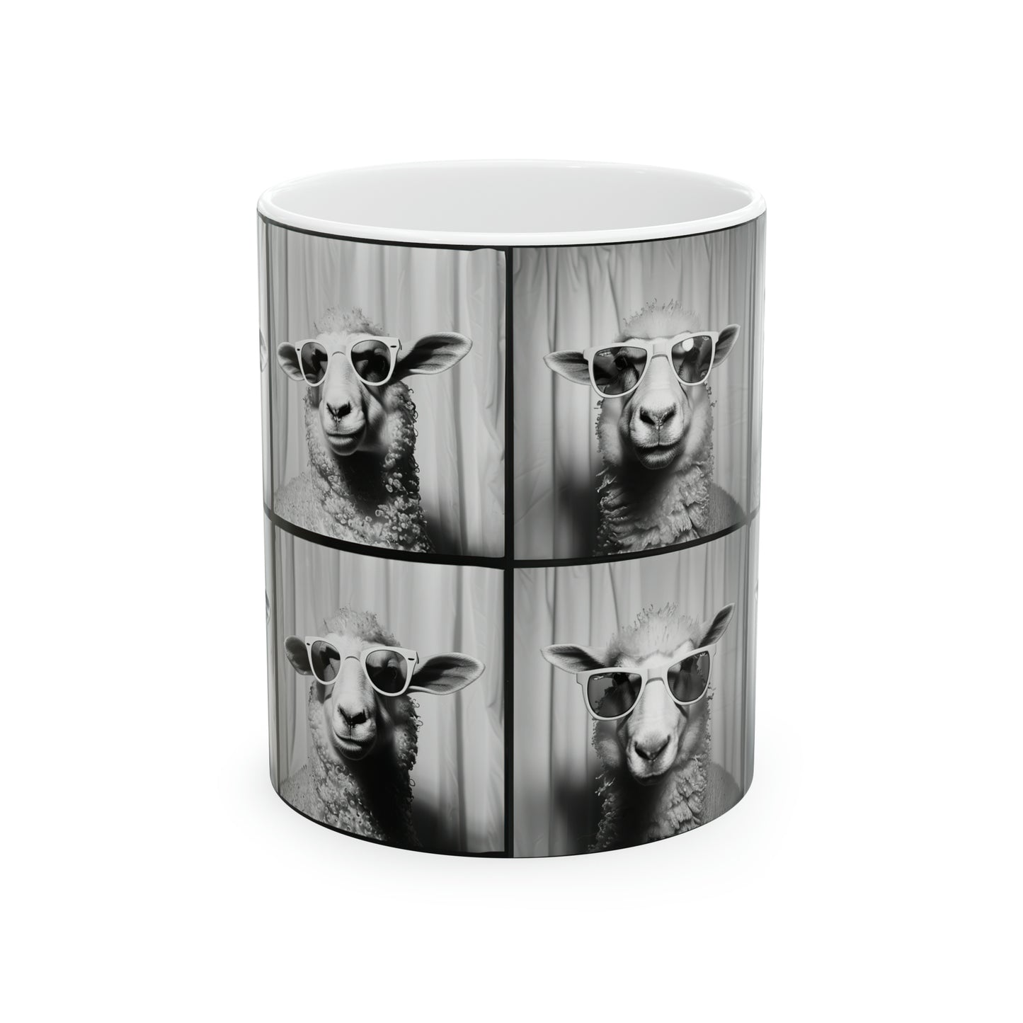 Sheep Photo Booth 11oz Mug