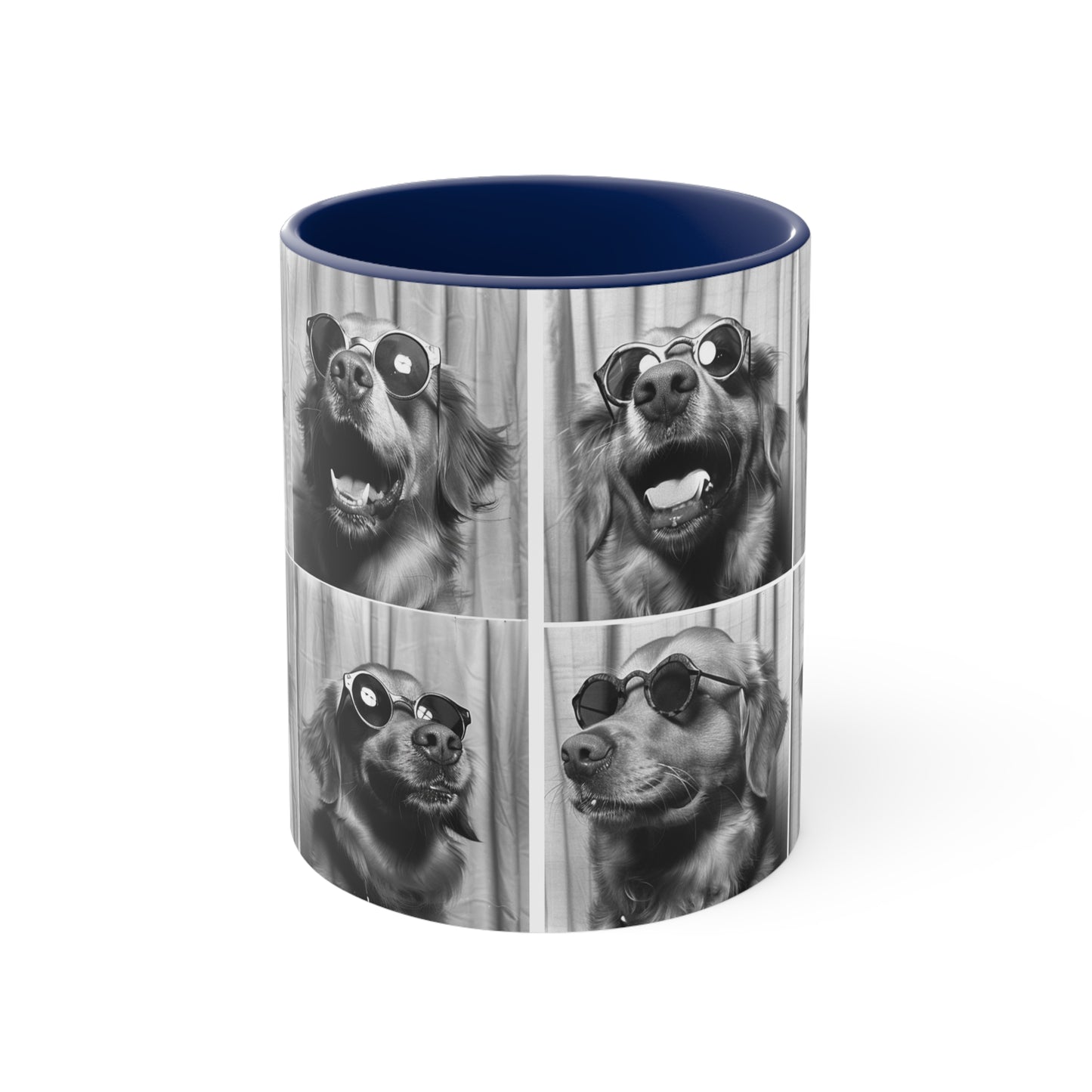 Golden Retriever Photo Booth Accent Coffee Mug, 11oz
