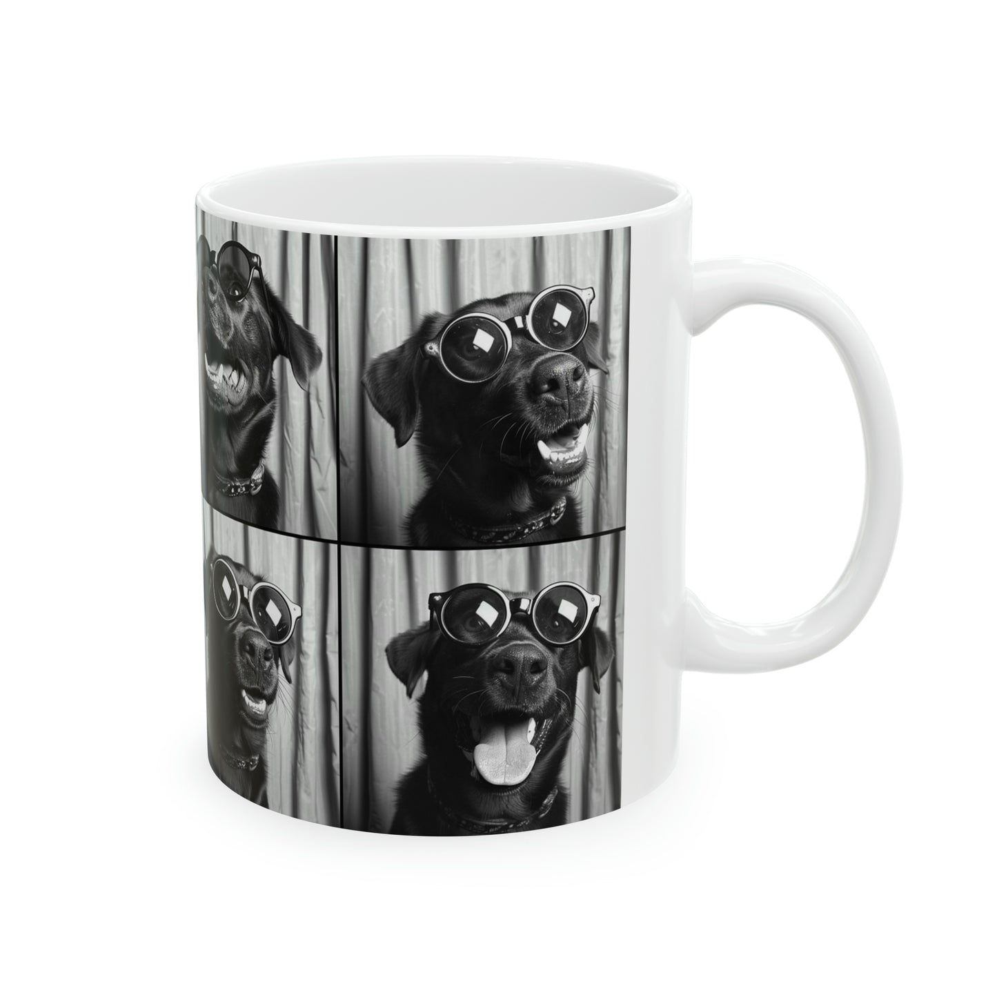 Labrador Retriever Photo Booth Accent Coffee Mug, 11oz