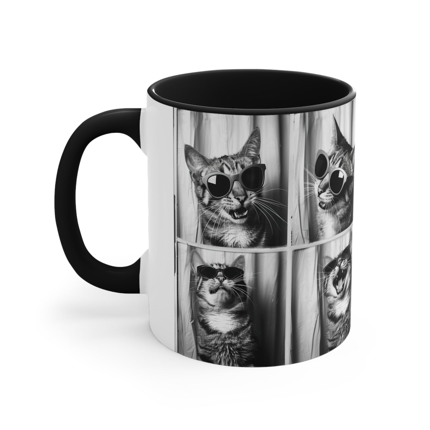 Tabby Cat Accent Coffee Mug, 11oz