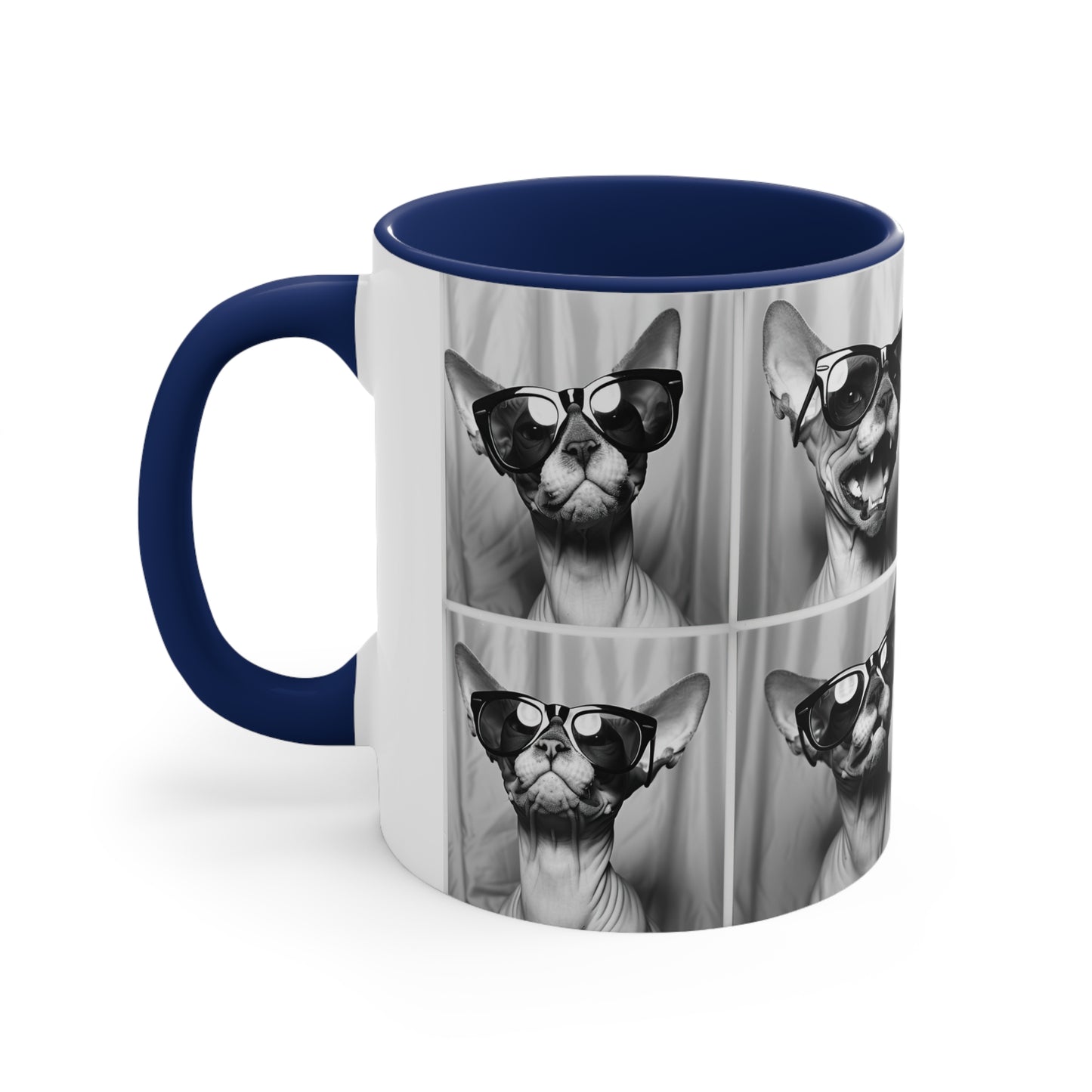 Sphynx Cat Accent Coffee Mug, 11oz