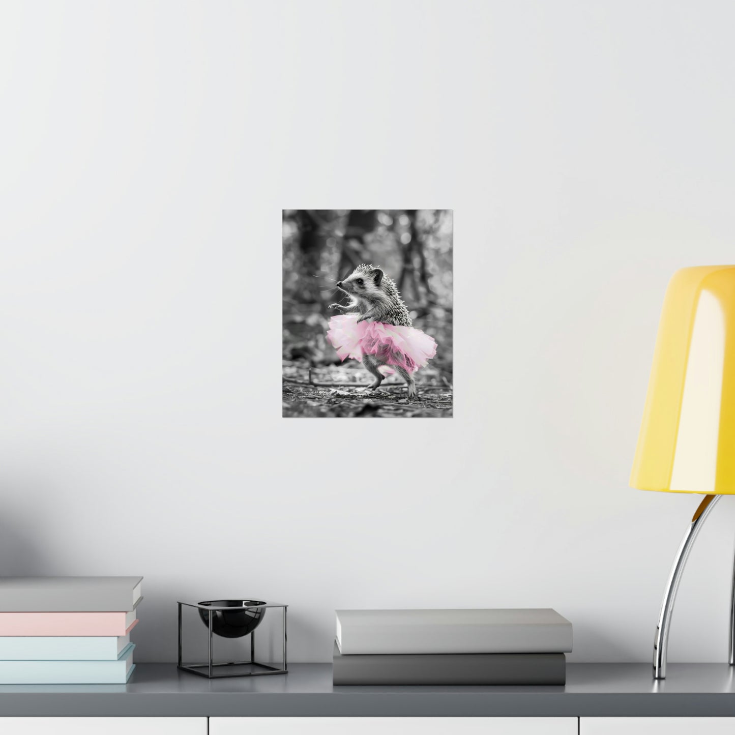 Hedgehock Tutu, Hedgehock Wall Art