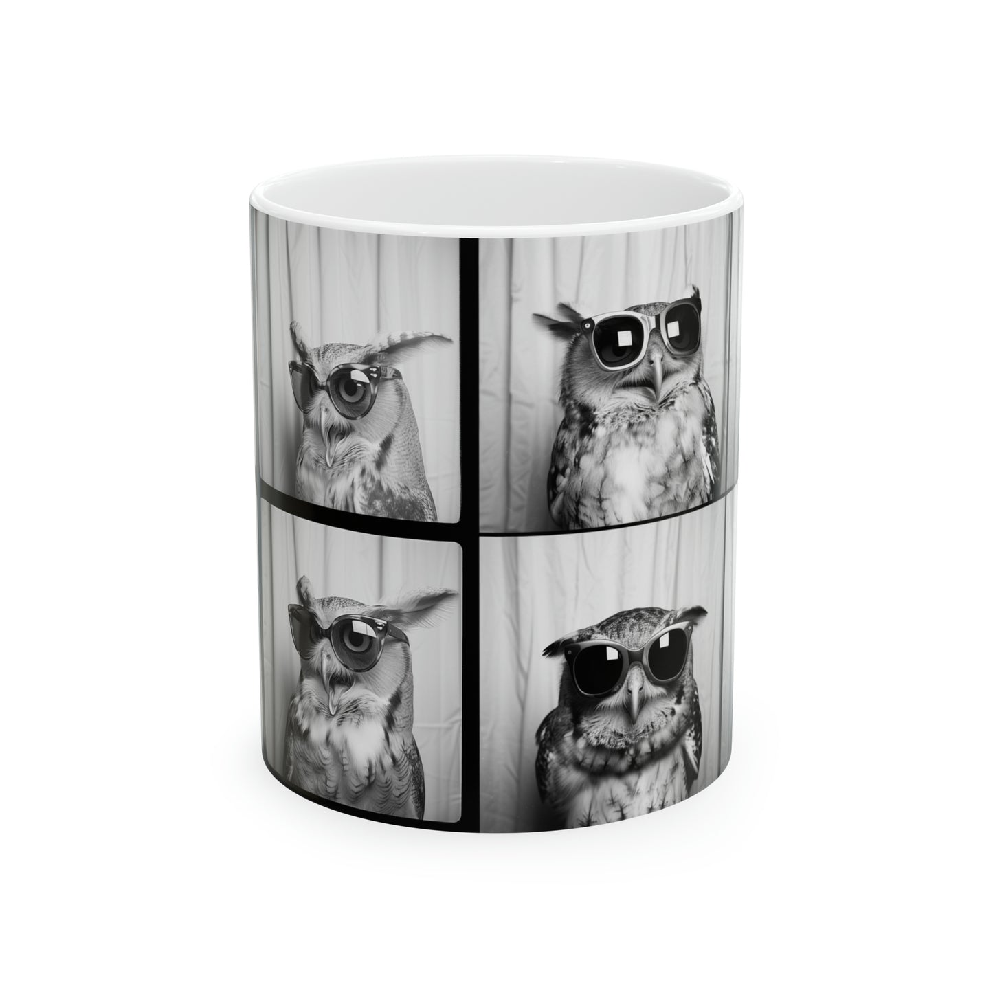 owl Photo Booth 11oz Mug