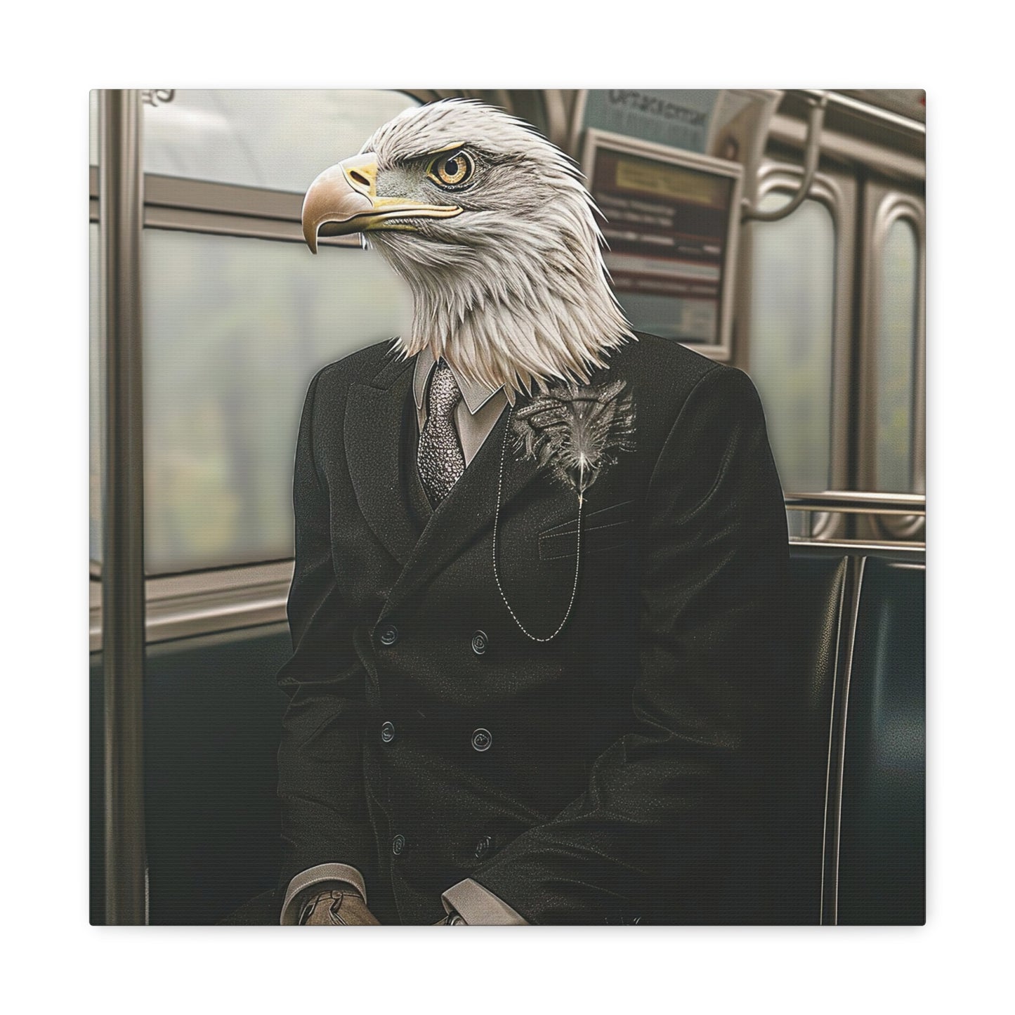 Eagle Subway Canvas