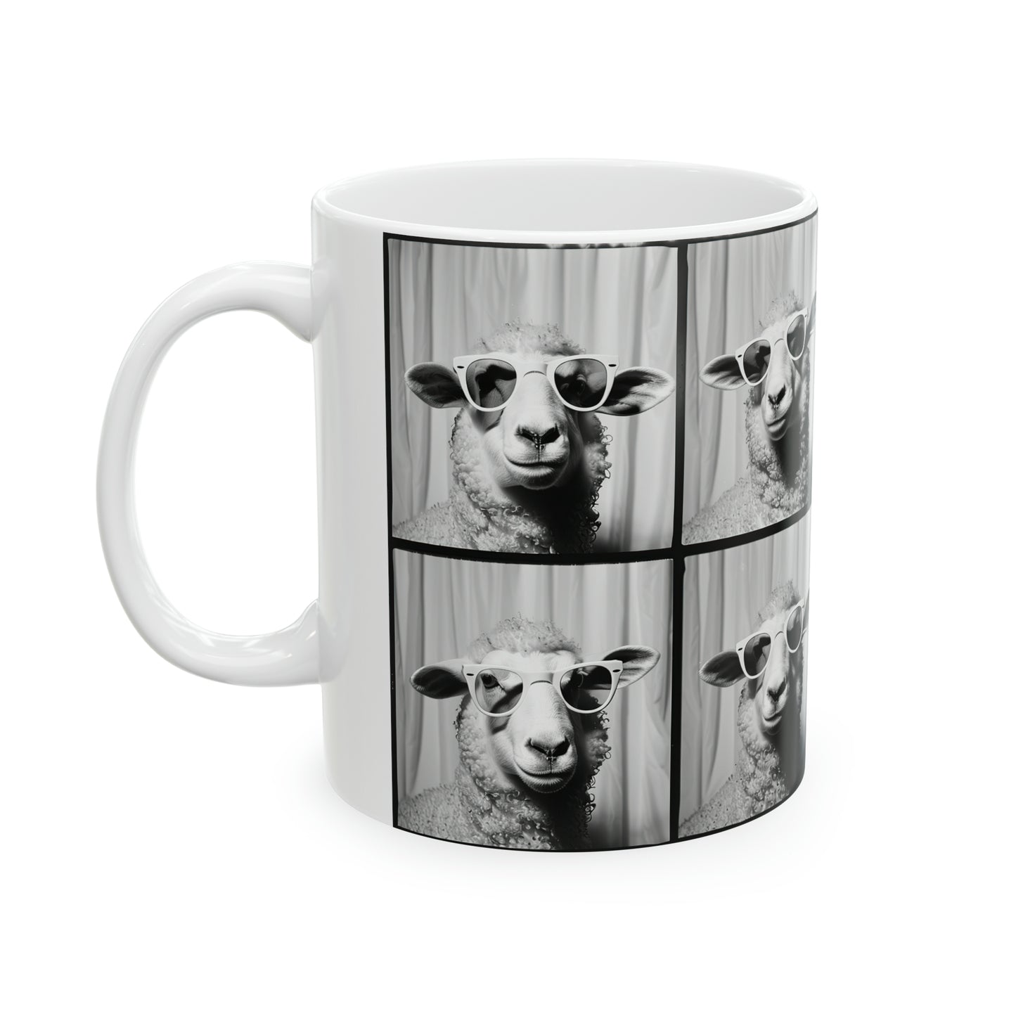 Sheep Photo Booth 11oz Mug