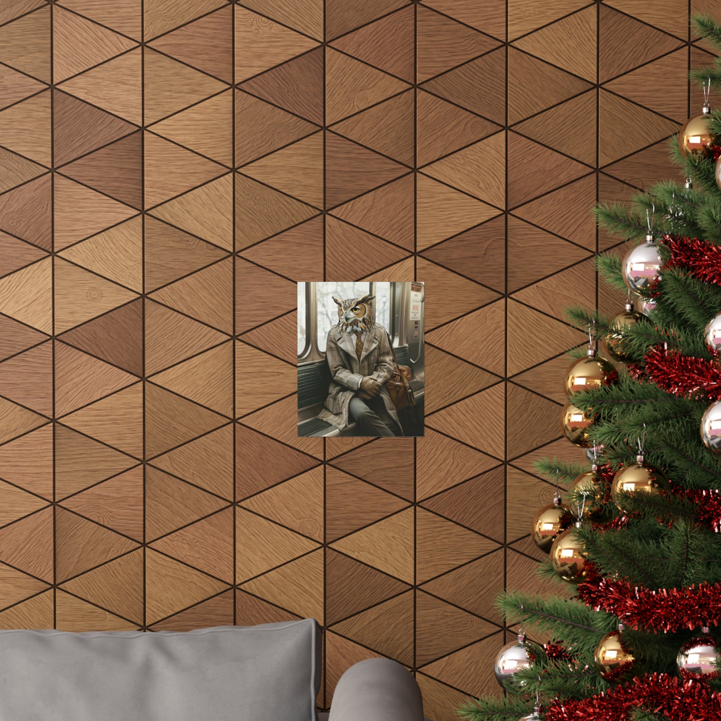 Owl Subway, Owl Wall Art