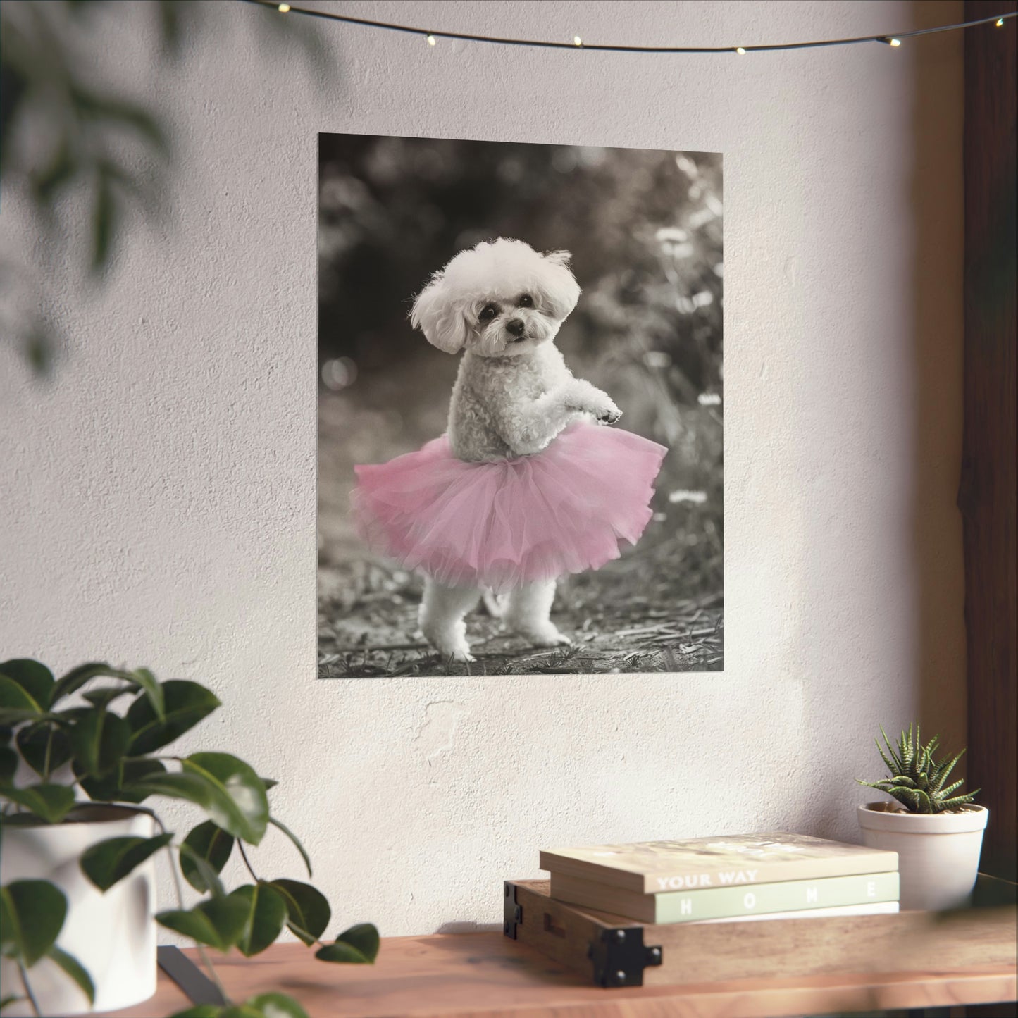 Bichon Frise Tutu, Bichon Frise Wall Art