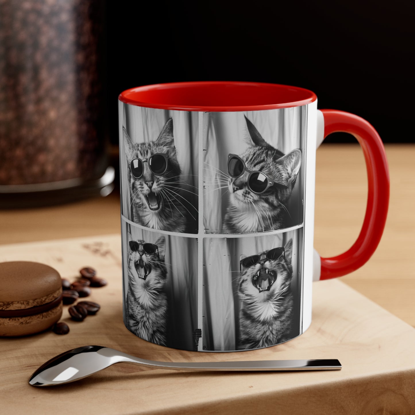 Tabby Cat Accent Coffee Mug, 11oz