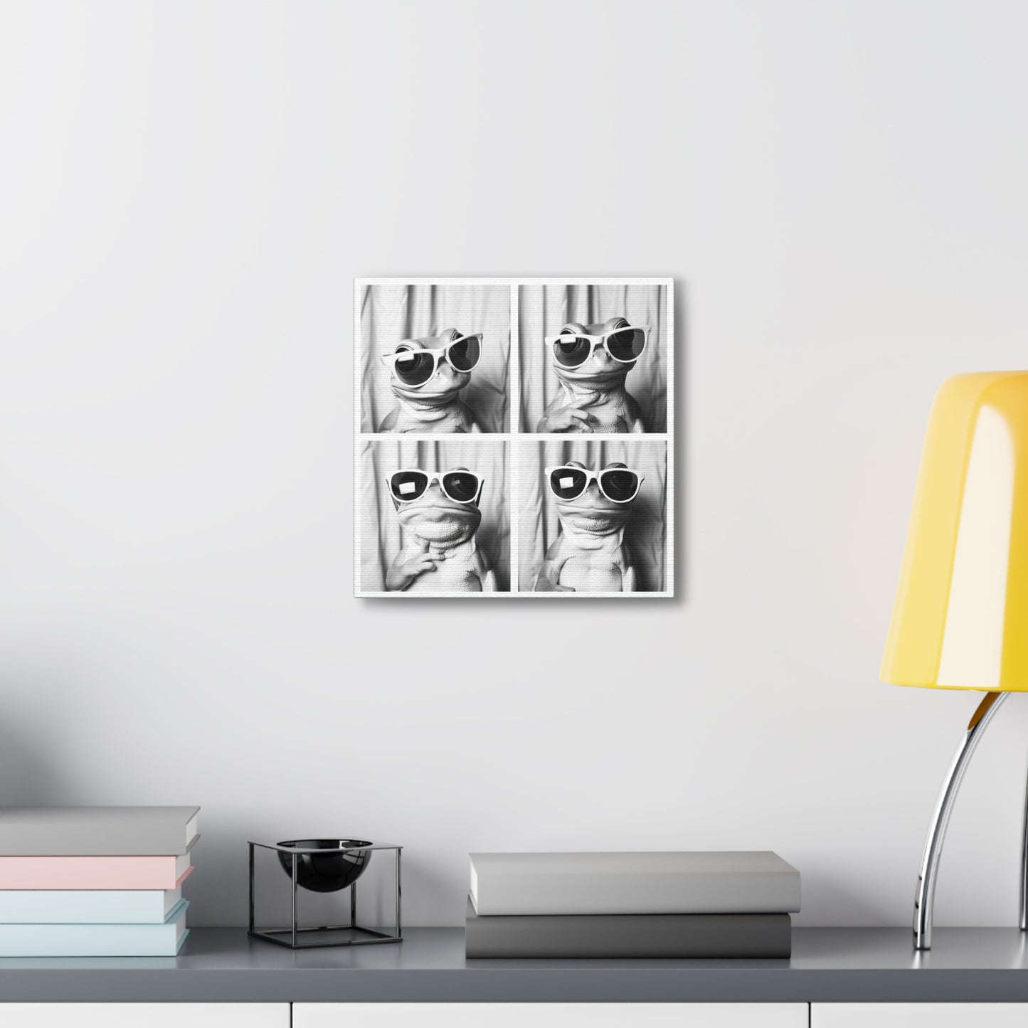 Frog Photo Booth Canvas