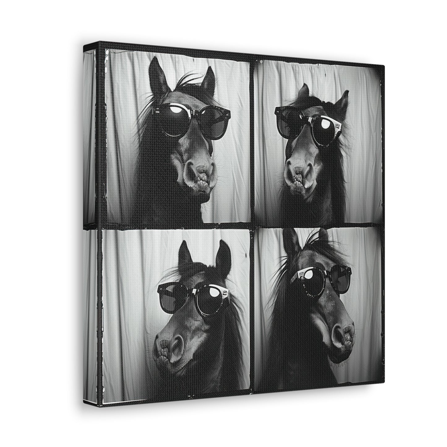 Horse Photo Booth Canvas