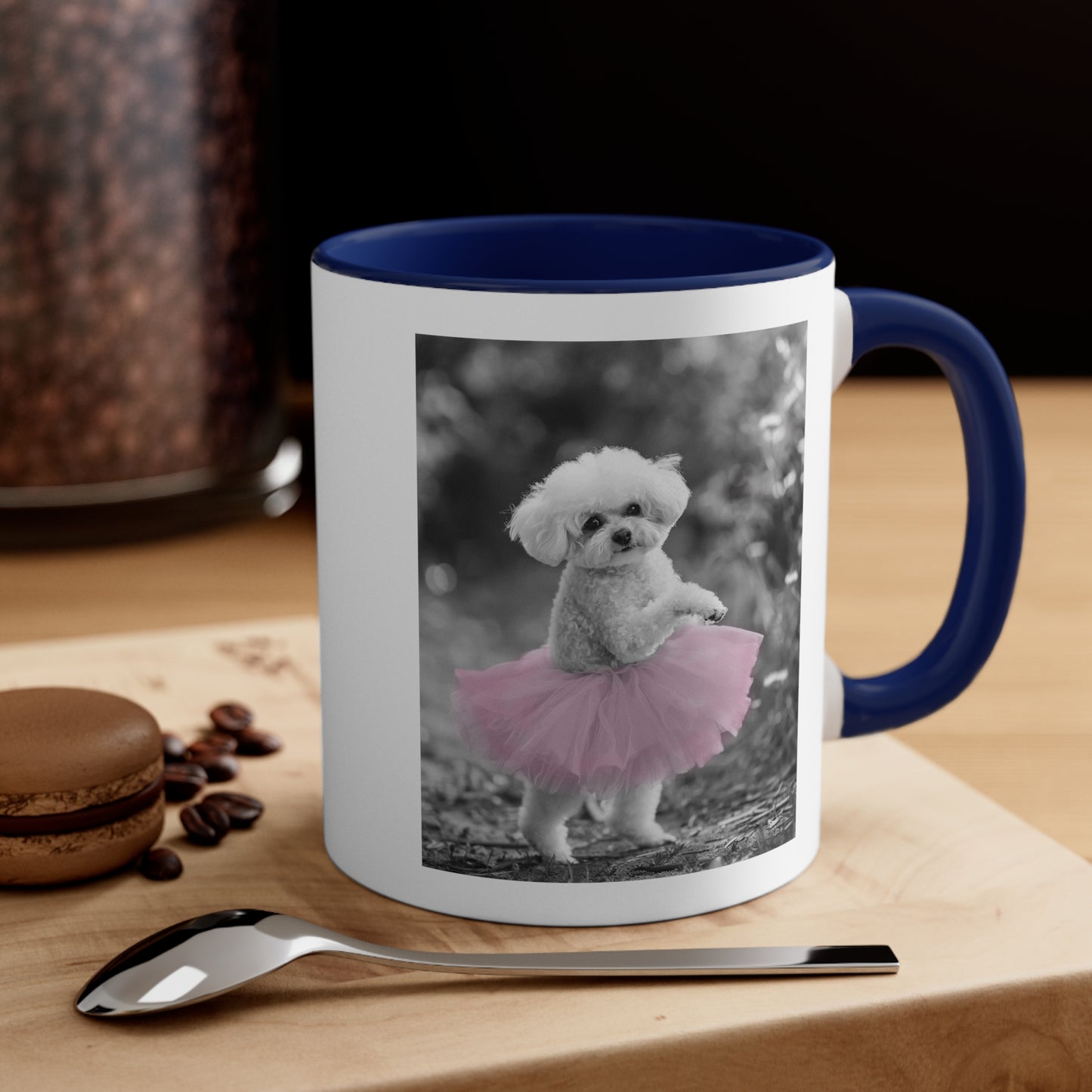 Bichon Frise Tutu Mug, 11oz