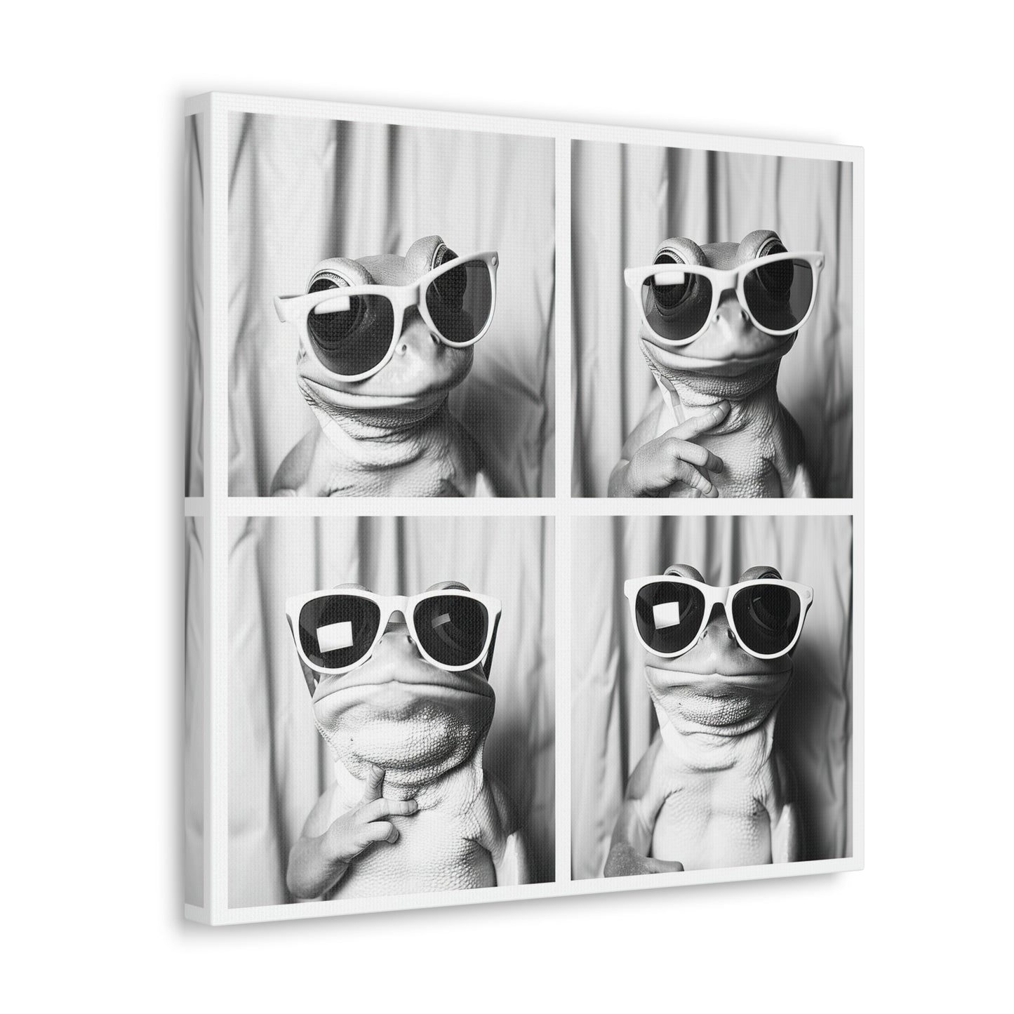 Frog Photo Booth Canvas