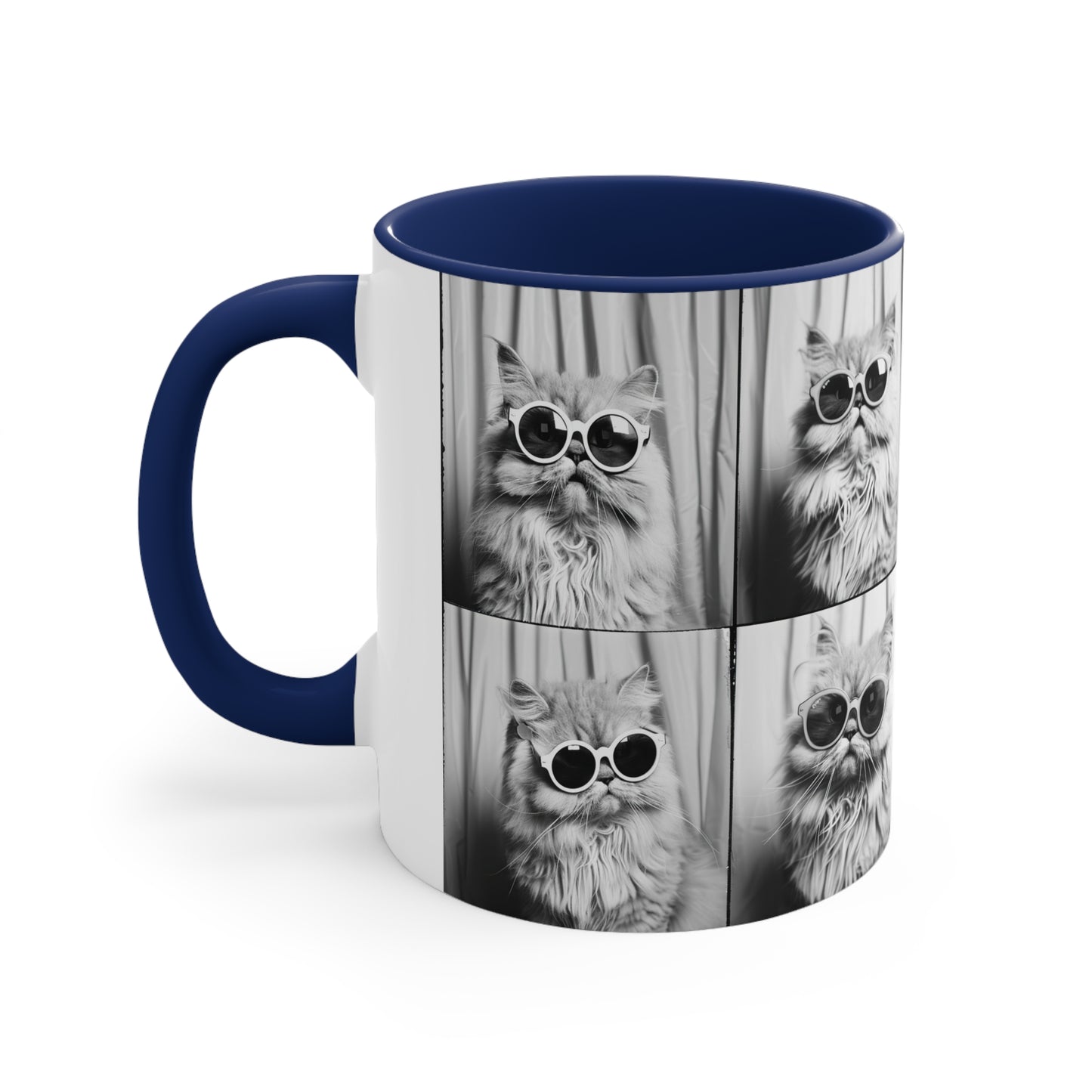 Persian Cat Photo Booth Accent Coffee Mug, 11oz