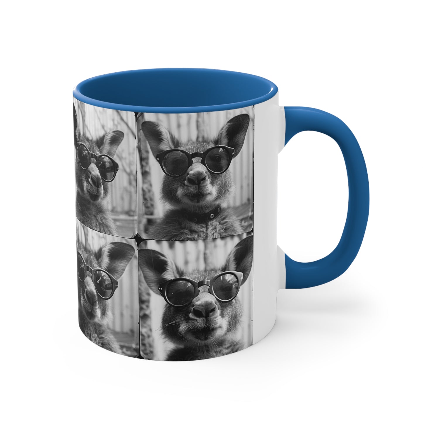 Kangroo Photo Booth Accent Coffee Mug, 11oz
