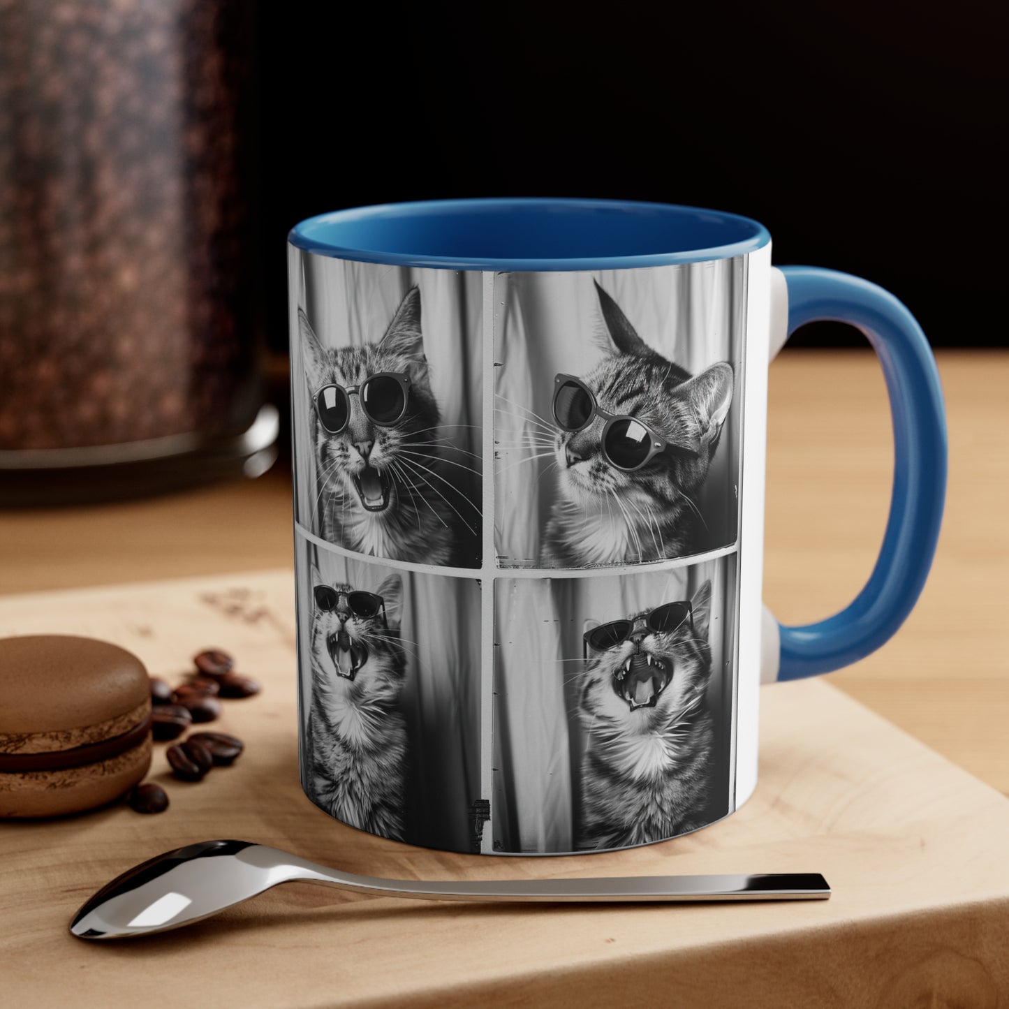 Tabby Cat Accent Coffee Mug, 11oz