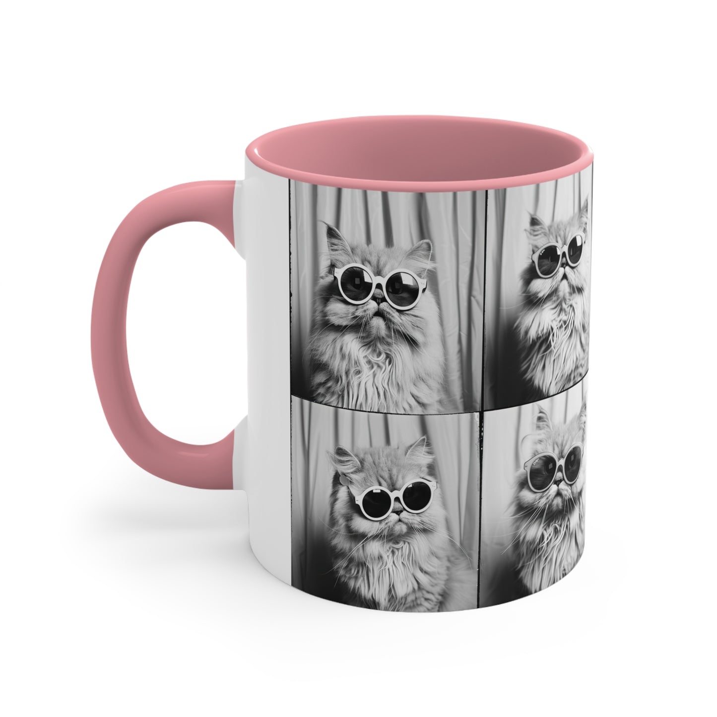 Persian Cat Photo Booth Accent Coffee Mug, 11oz