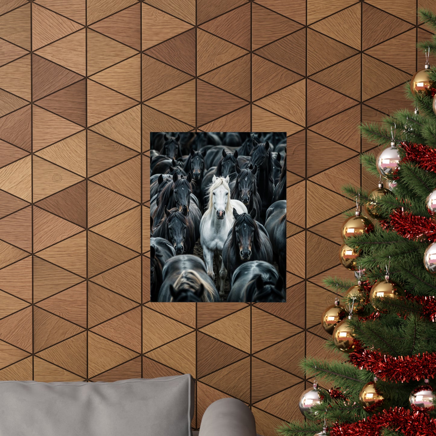 Being Different White Horse