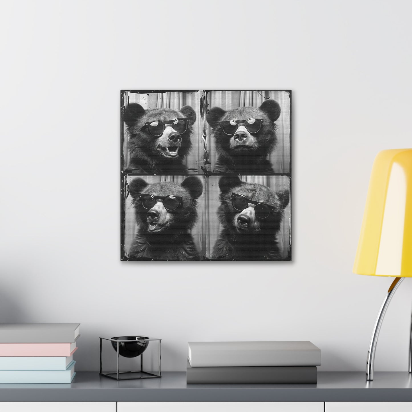 Bear Photo Booth Canvas