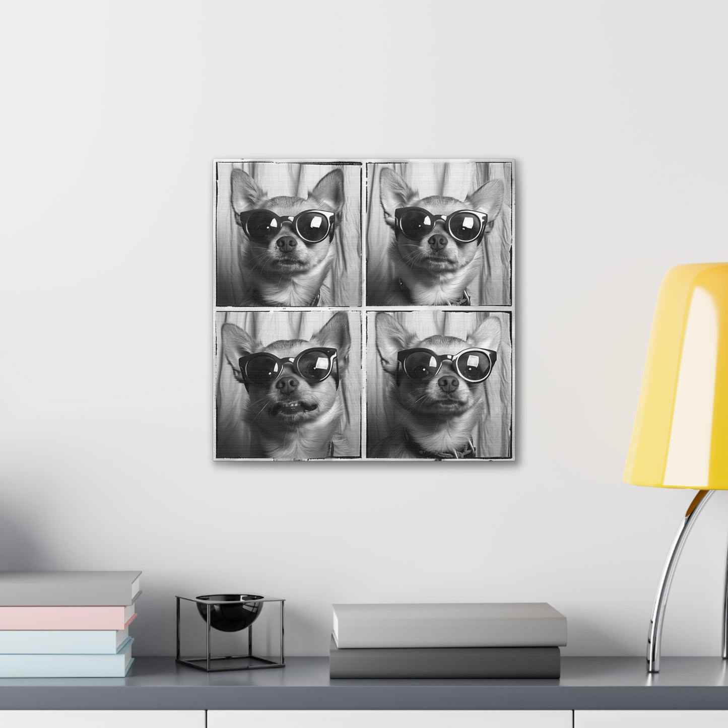 Chihuahua Photo Booth Canvas