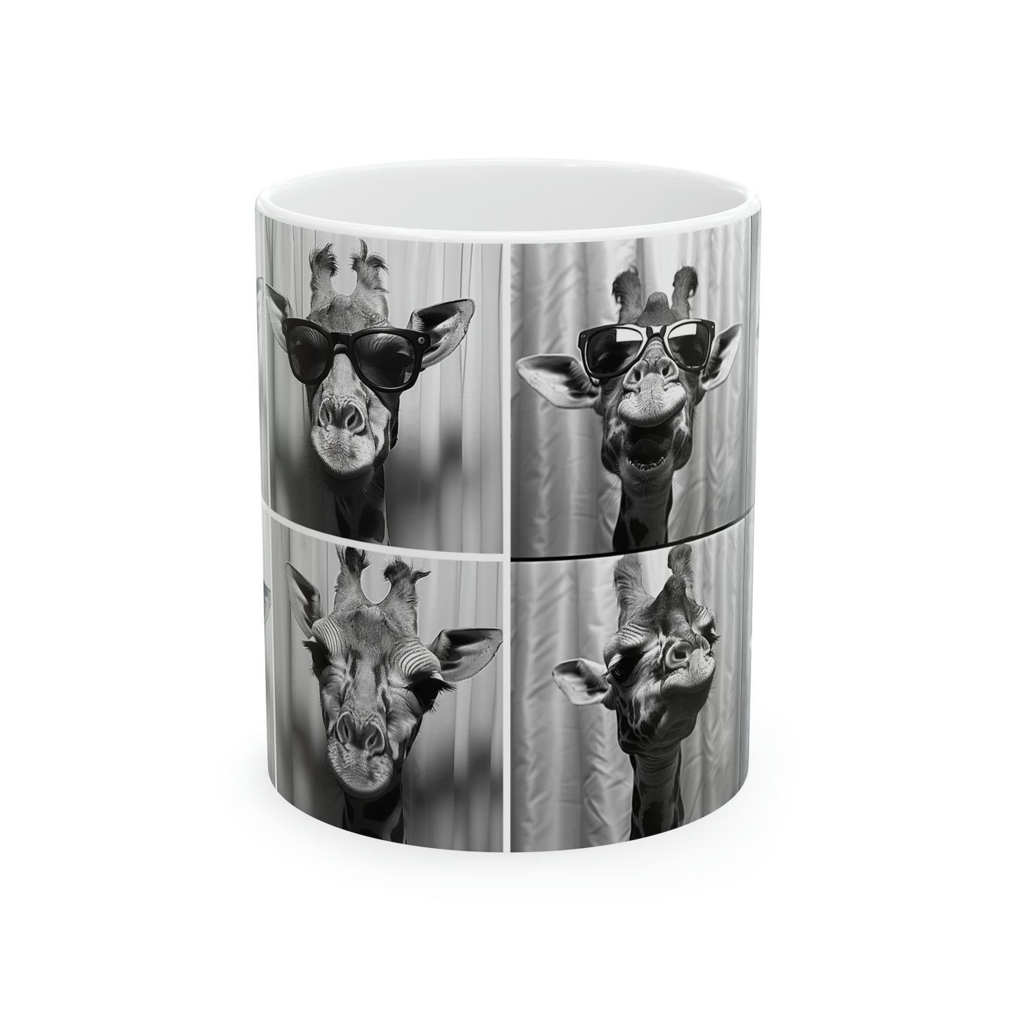 Giraffe Photo Booth 11oz Mug