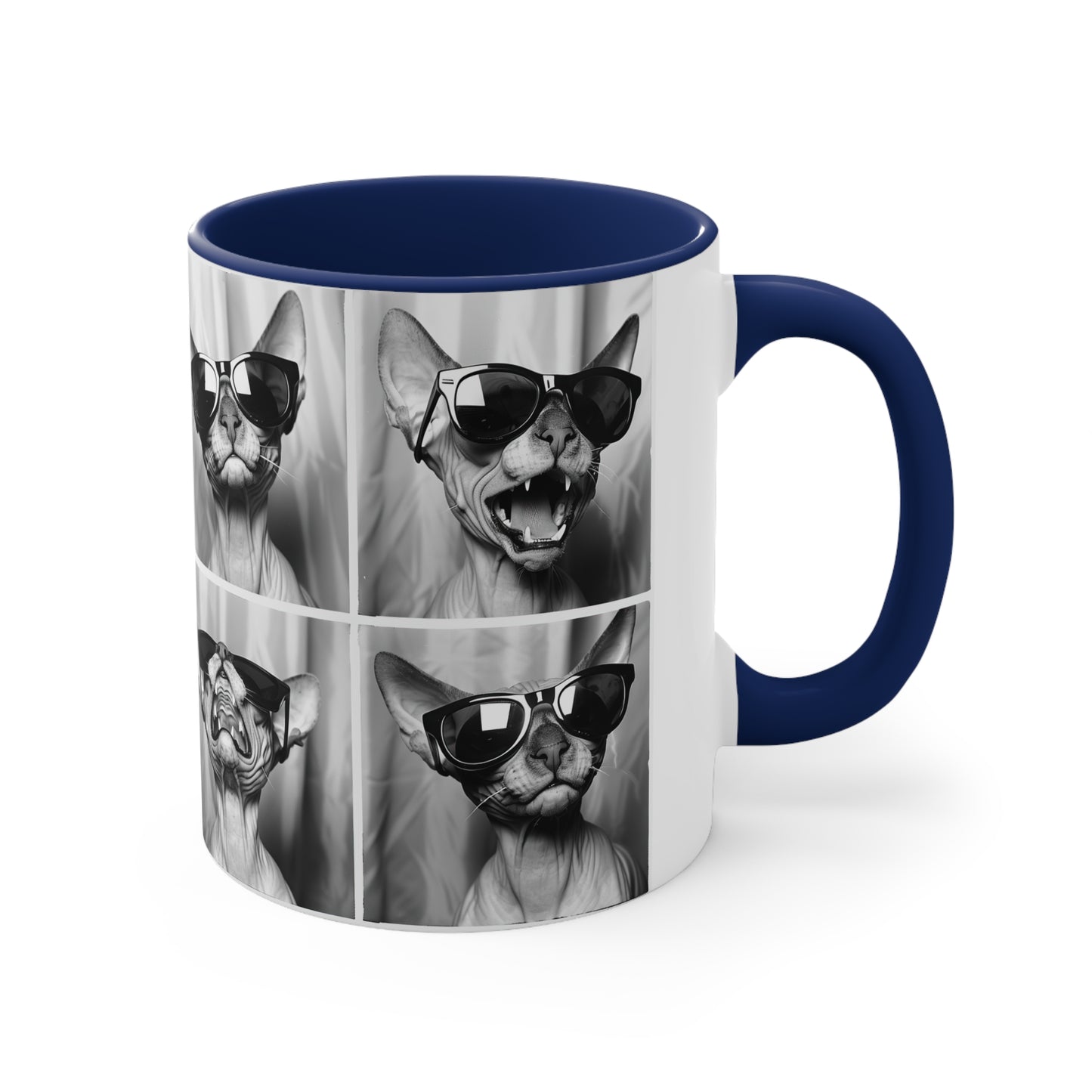 Sphynx Cat Accent Coffee Mug, 11oz