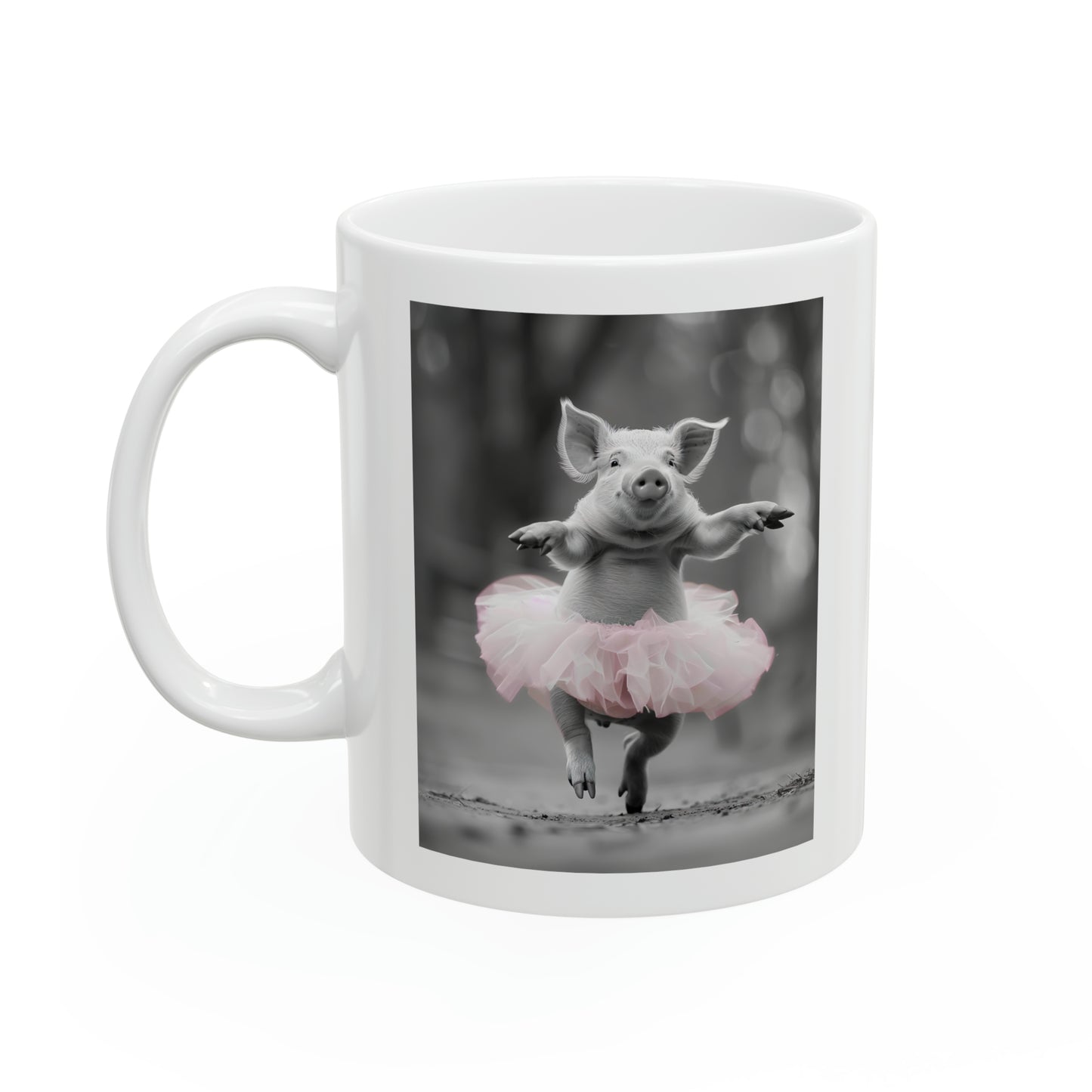 Pig Ceramic Mug, 11oz