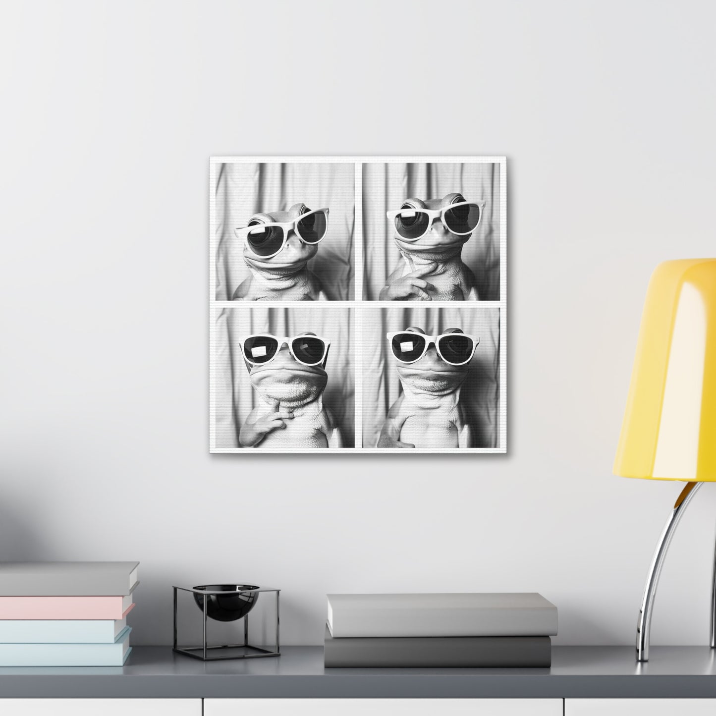 Frog Photo Booth Canvas