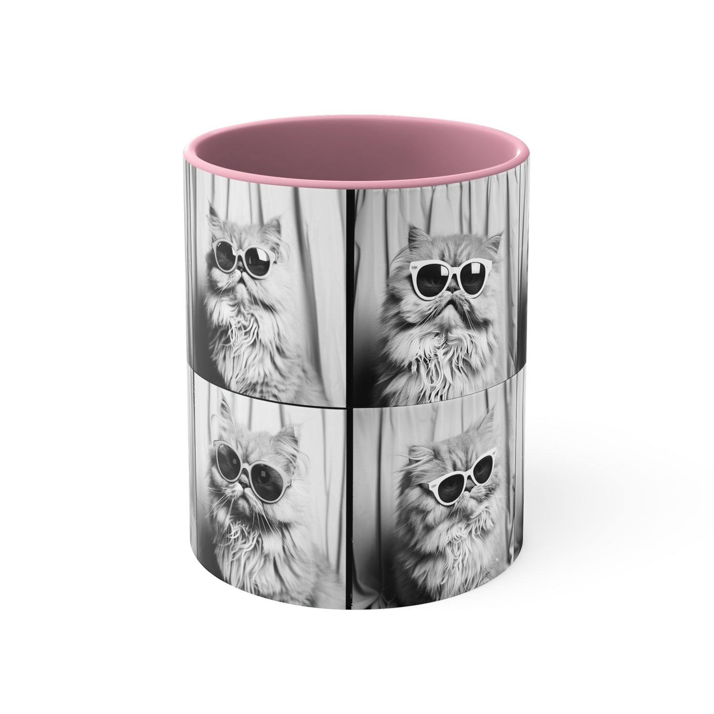 Persian Cat Photo Booth Accent Coffee Mug, 11oz