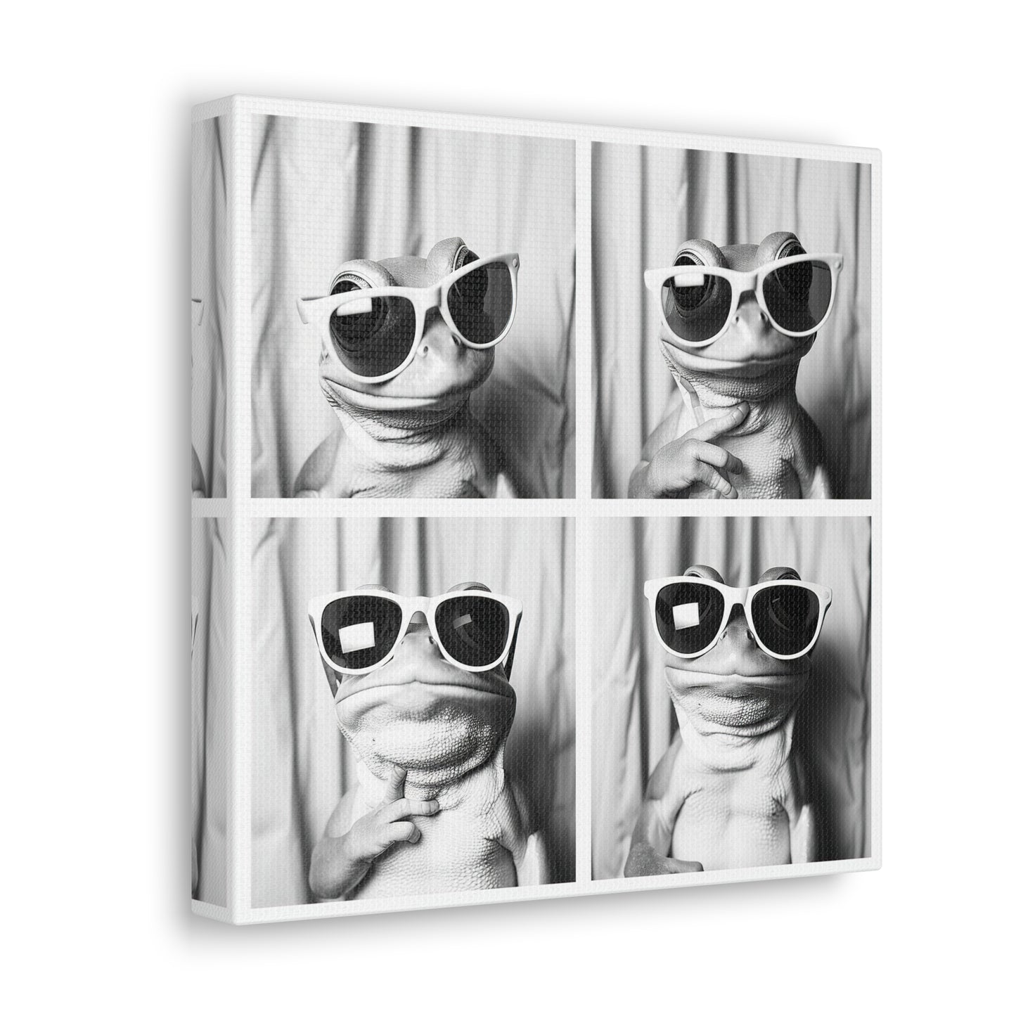 Frog Photo Booth Canvas