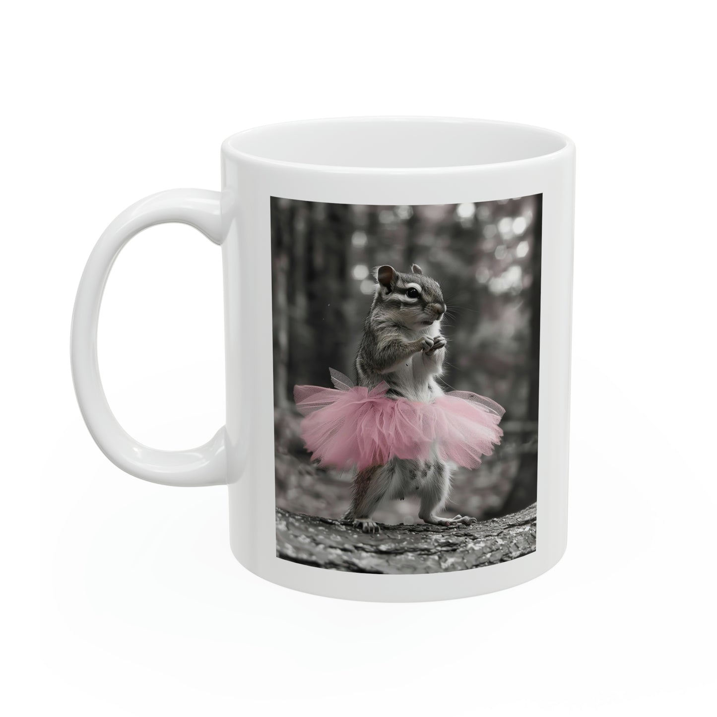 Chipmunk Ceramic Mug, 11oz