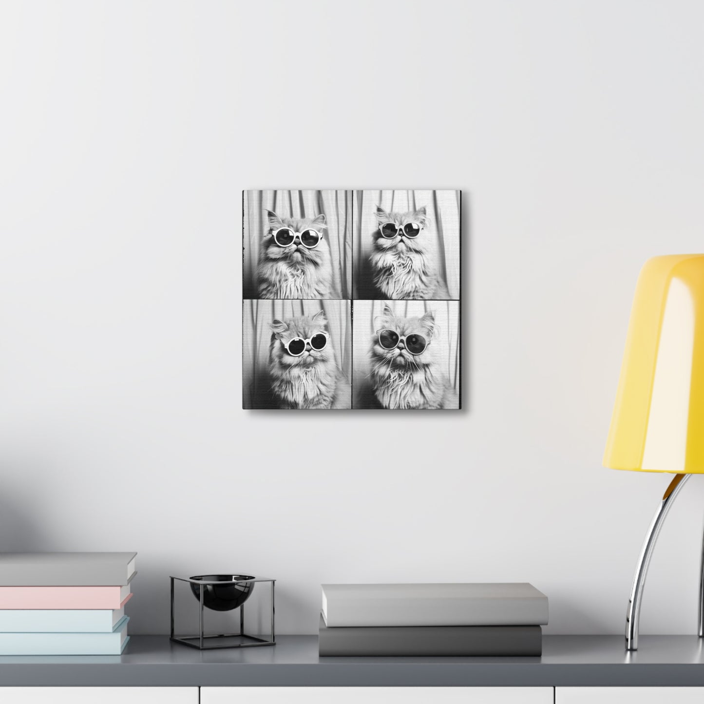 Persian Cat Photo Booth Canvas