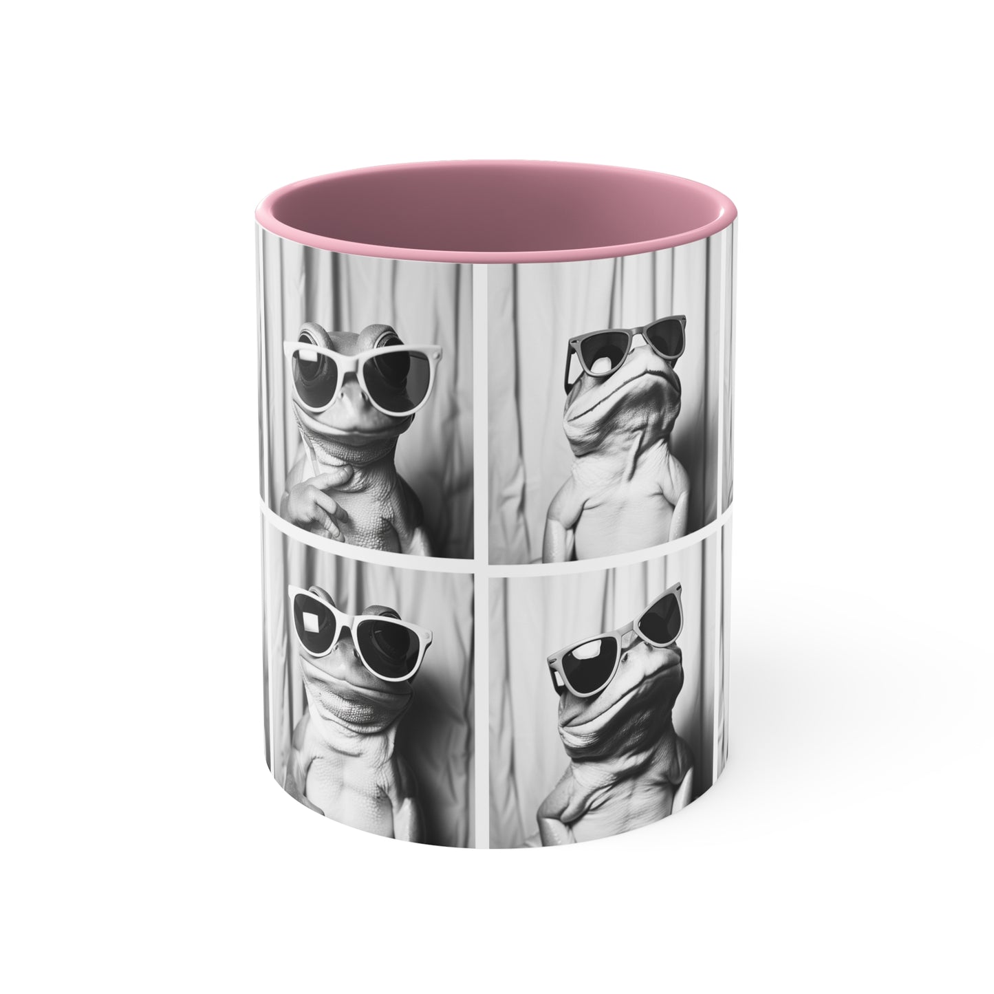 Frog Photo Booth Accent Coffee Mug, 11oz