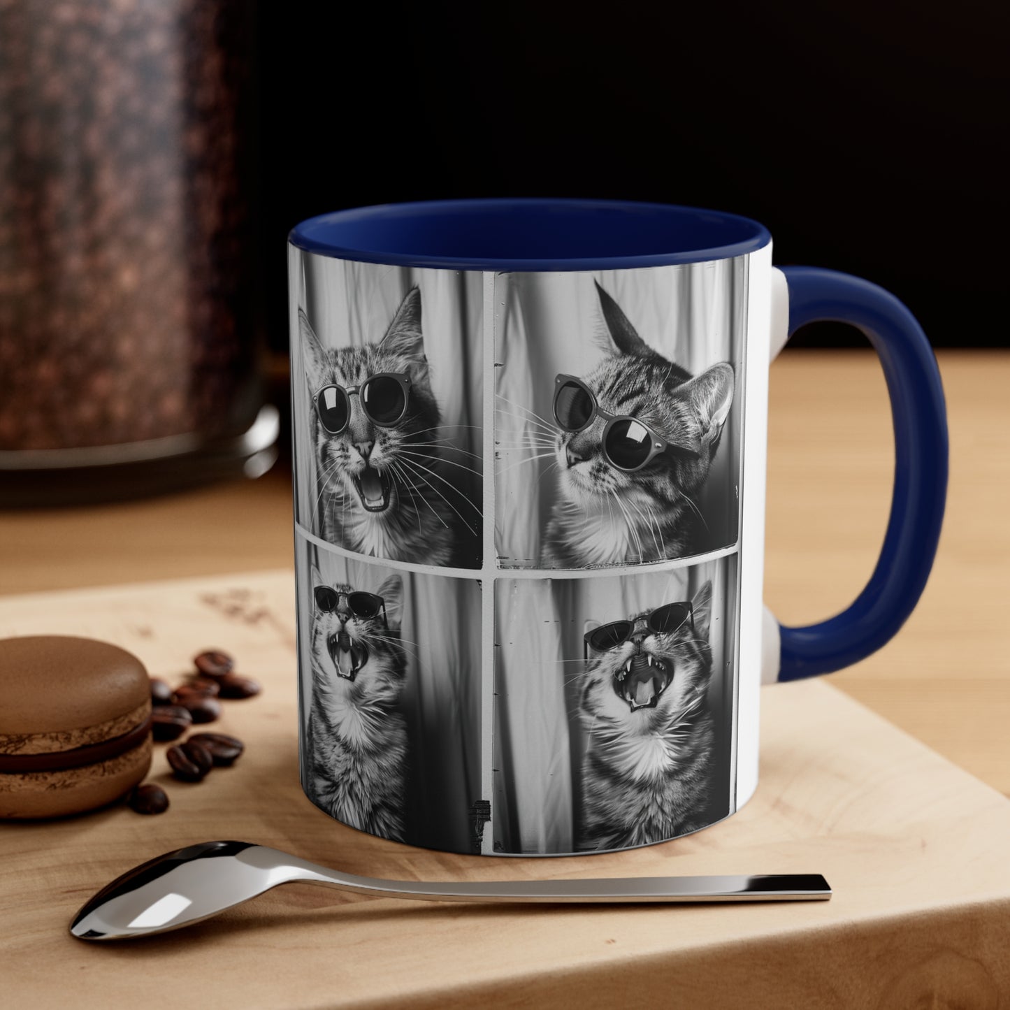 Tabby Cat Accent Coffee Mug, 11oz