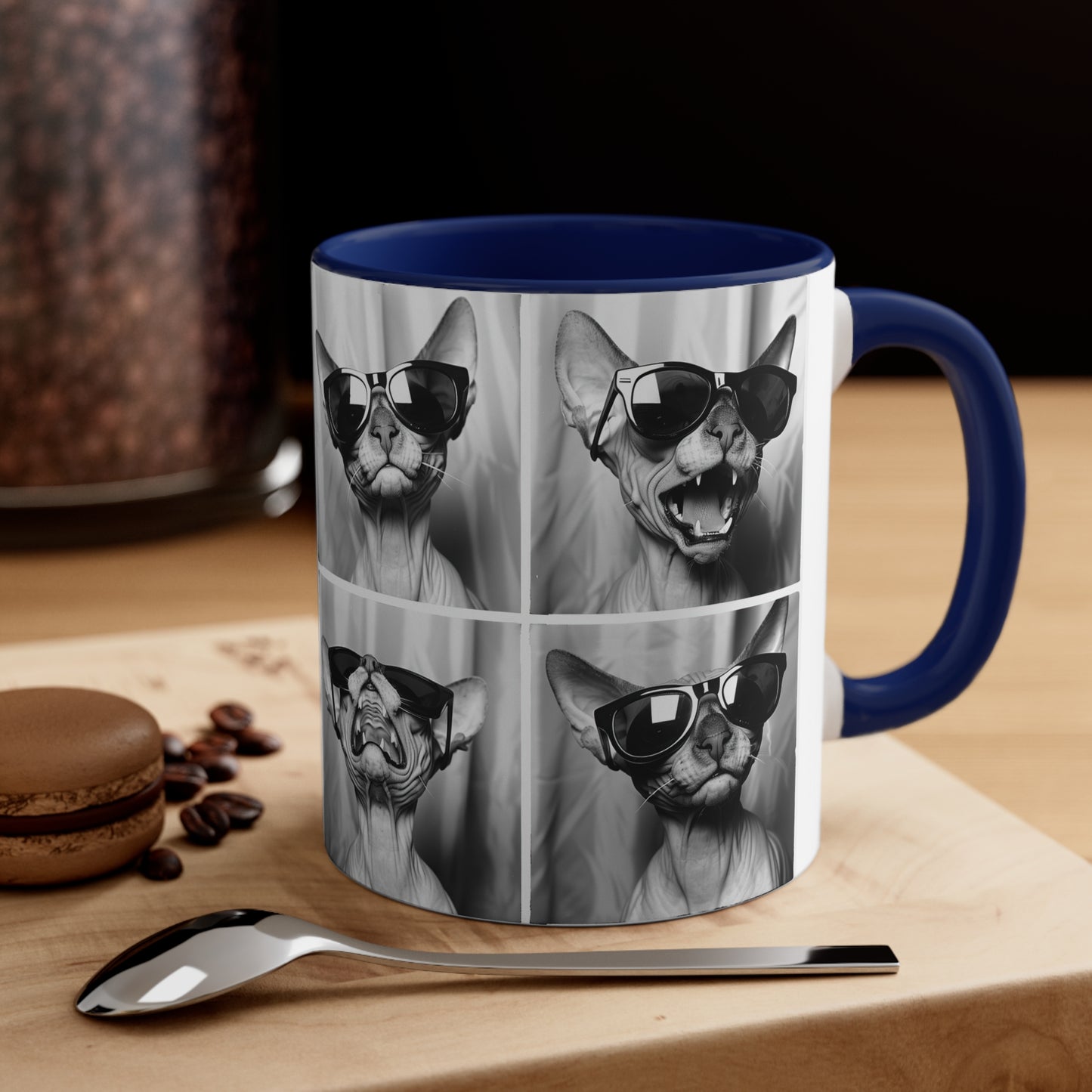 Sphynx Cat Accent Coffee Mug, 11oz