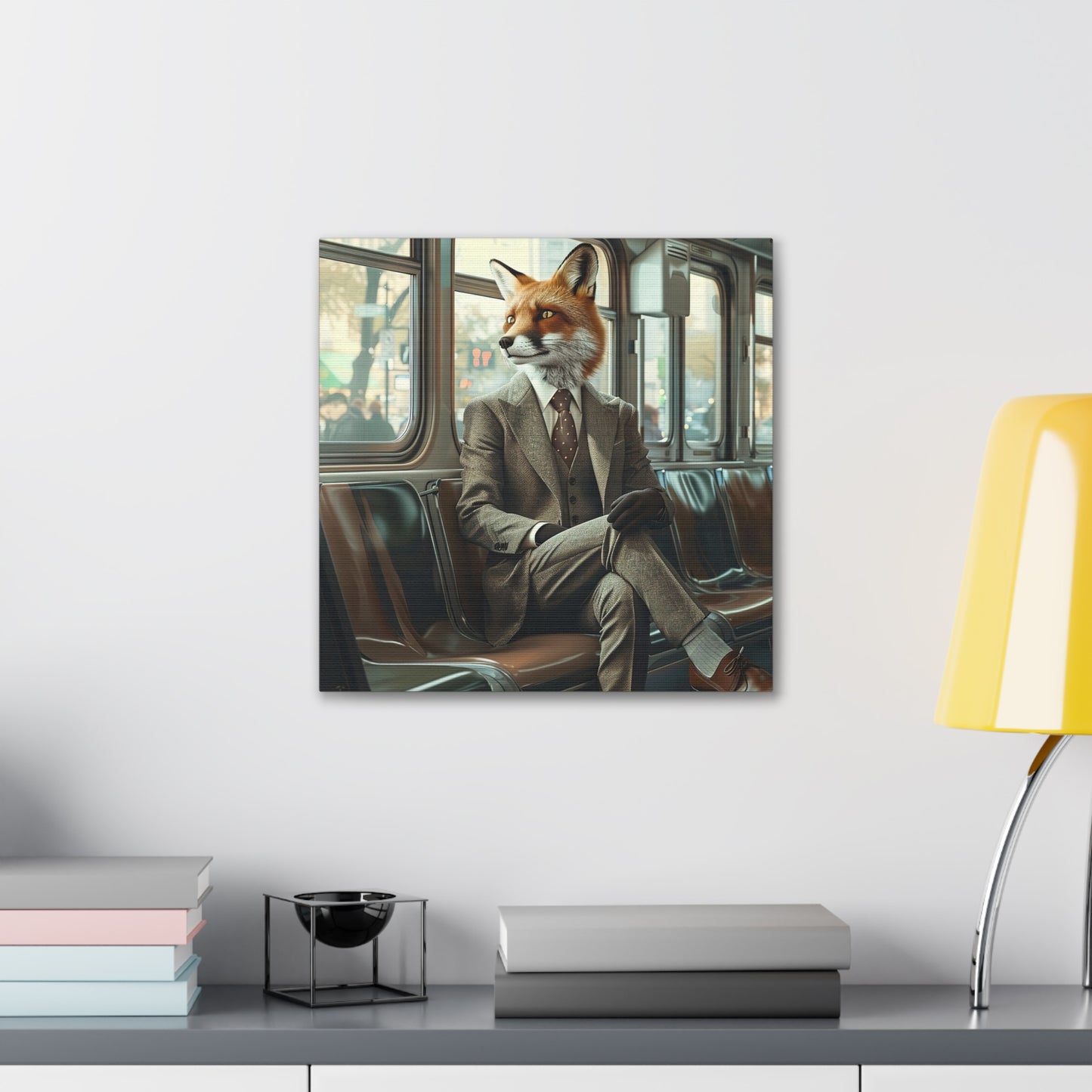Fox Subway Canvas