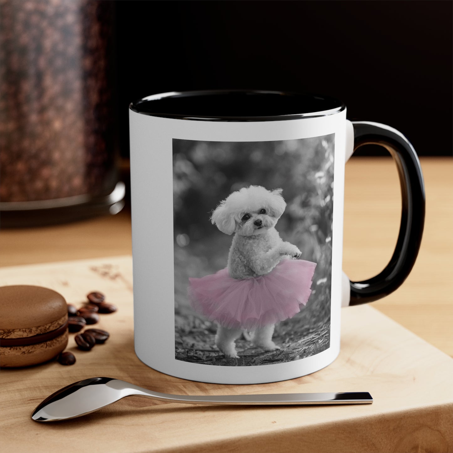 Bichon Frise Tutu Mug, 11oz