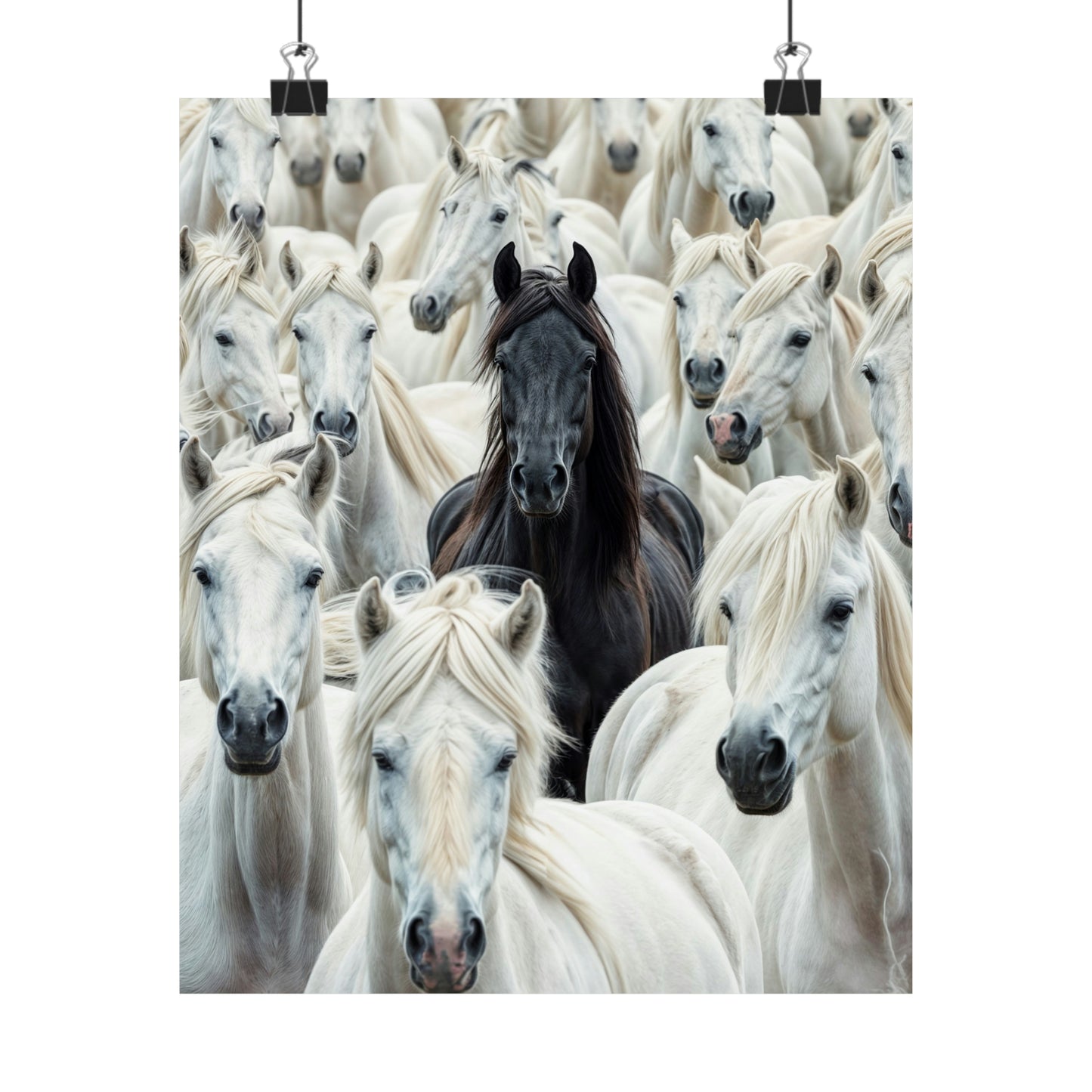 Being Different Black Horse