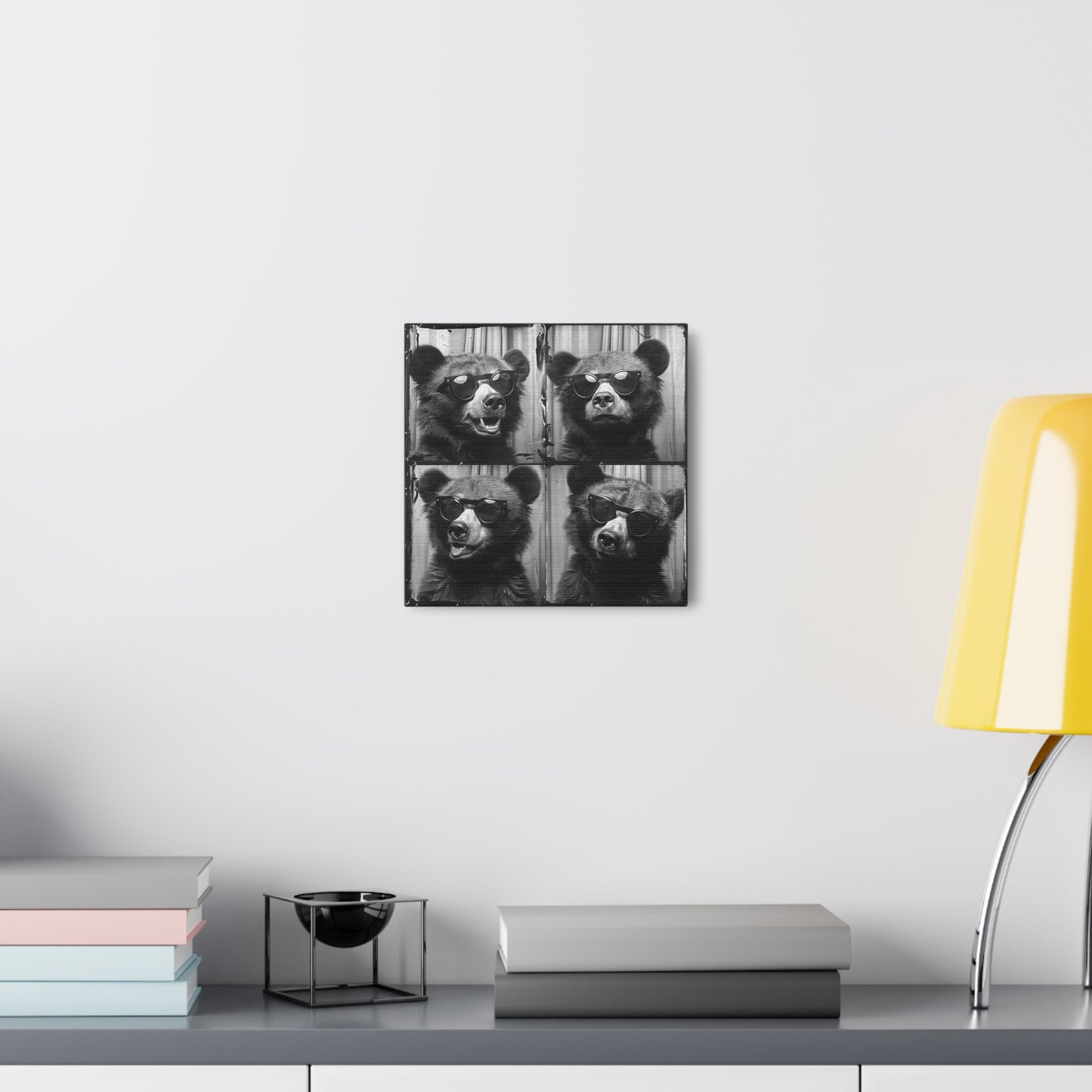 Bear Photo Booth Canvas