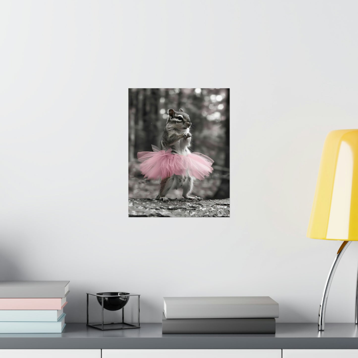 Chipmunk Tutu, Chipmunk Wall Art