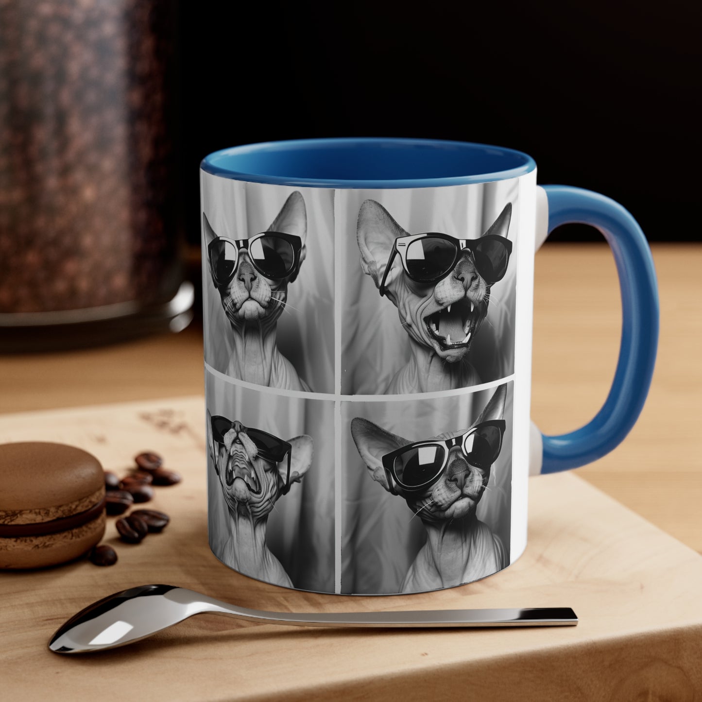 Sphynx Cat Accent Coffee Mug, 11oz