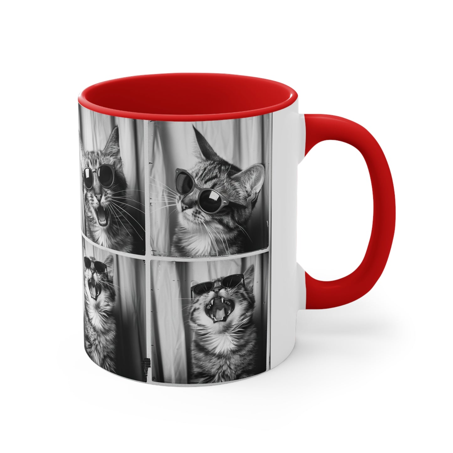 Tabby Cat Accent Coffee Mug, 11oz