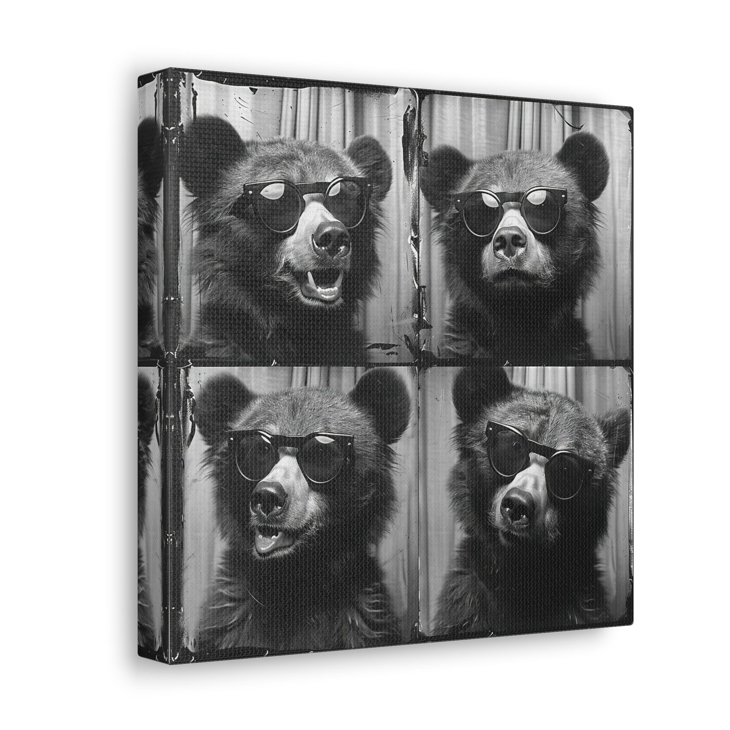 Bear Photo Booth Canvas