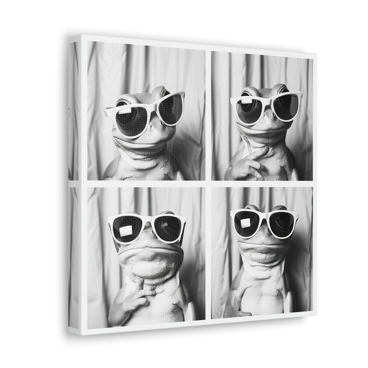 Frog Photo Booth Canvas