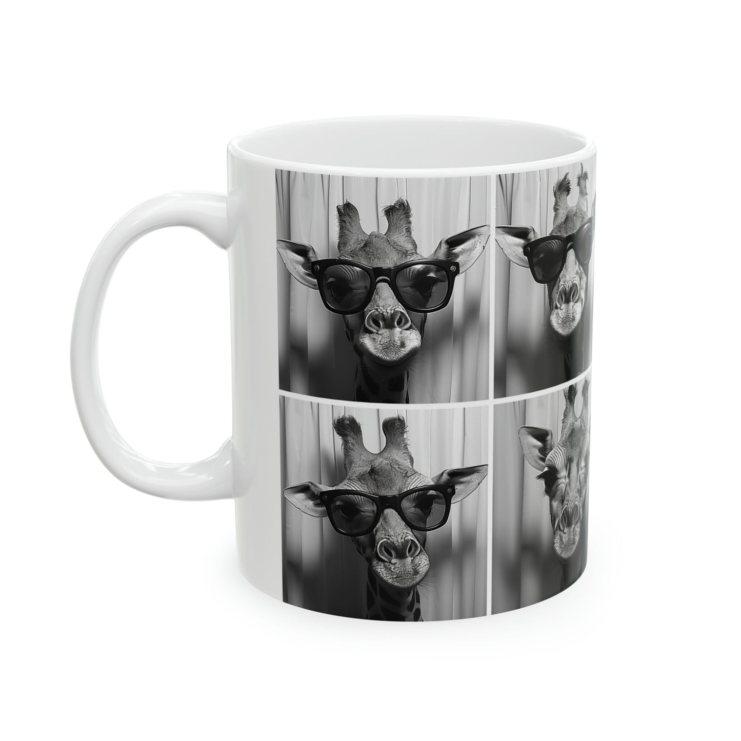 Giraffe Photo Booth 11oz Mug